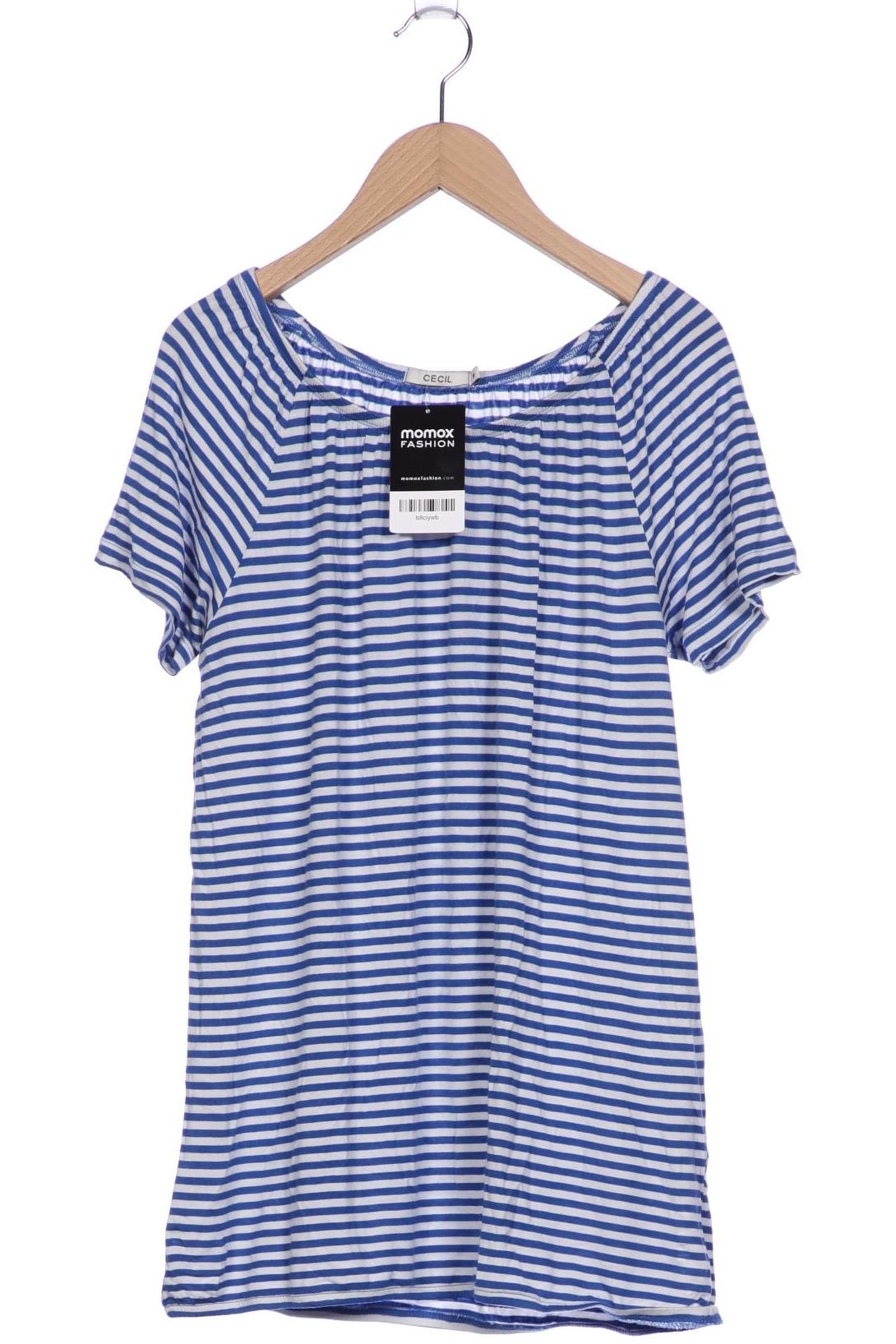 

Cecil Damen T-Shirt, blau, Gr. 38