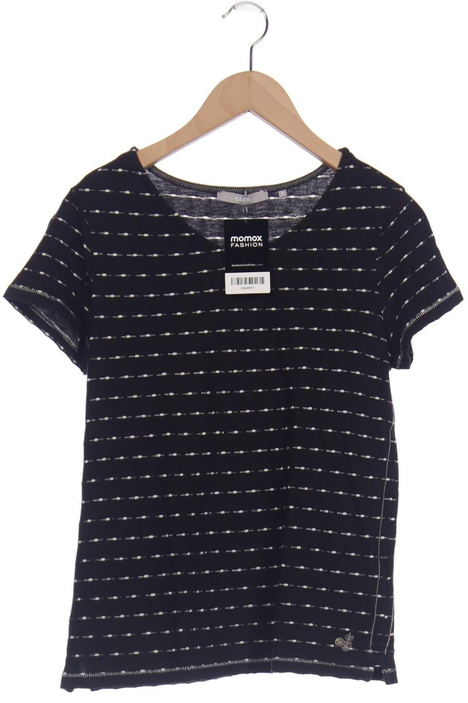 

CECIL Damen T-Shirt, schwarz