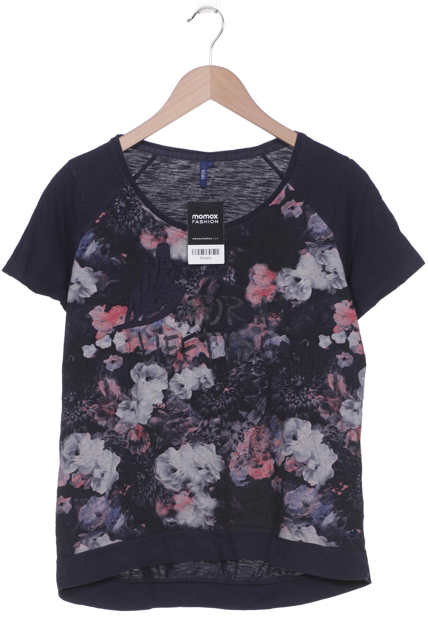 

CECIL Damen T-Shirt, marineblau