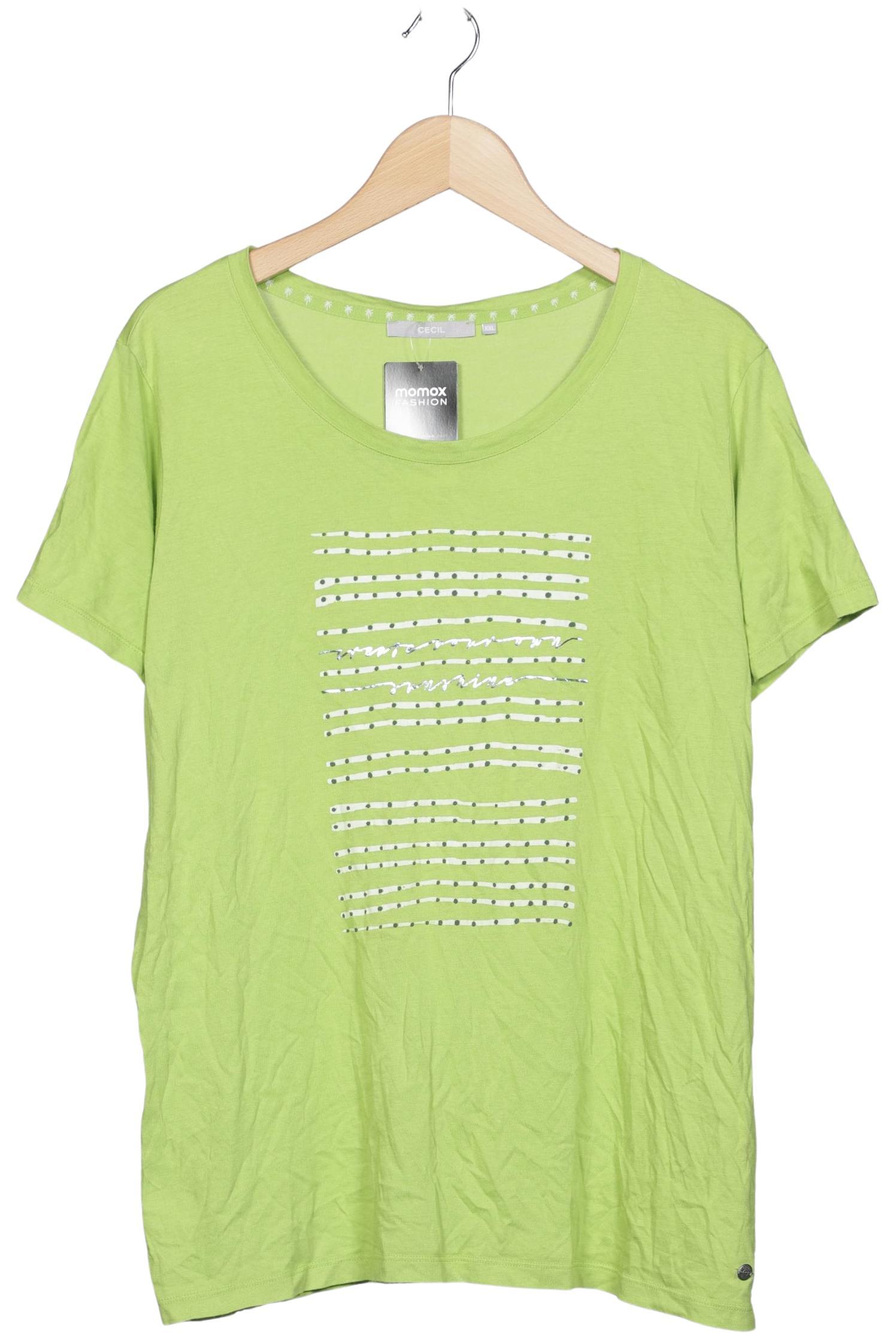 

Cecil Damen T-Shirt, hellgrün, Gr. 46