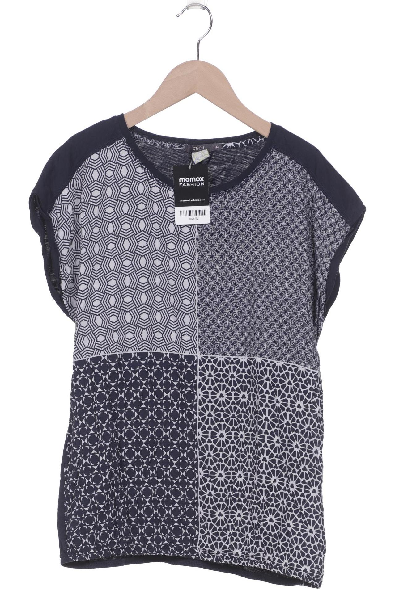 

CECIL Damen T-Shirt, marineblau