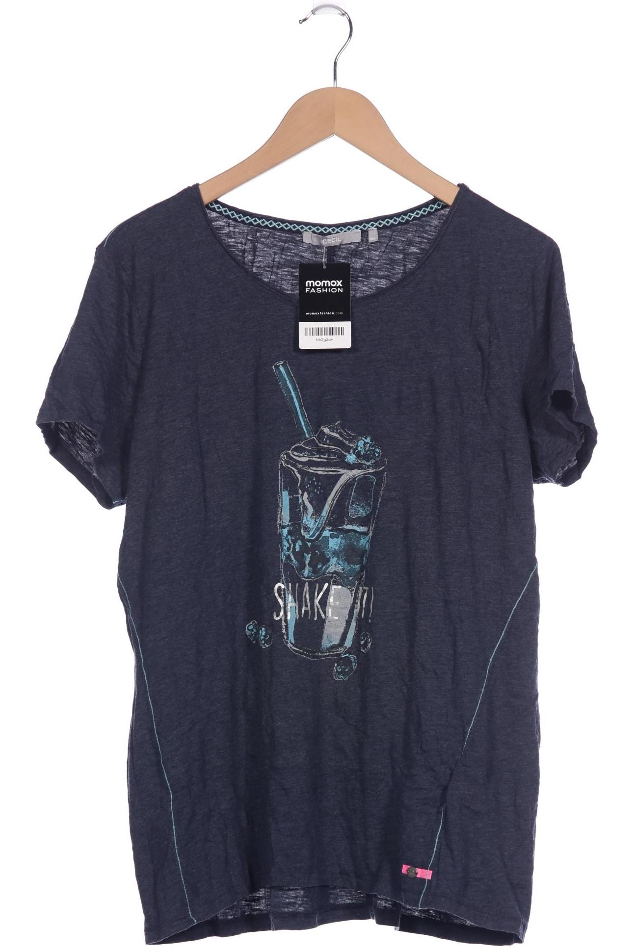 

Cecil Damen T-Shirt, marineblau, Gr. 46