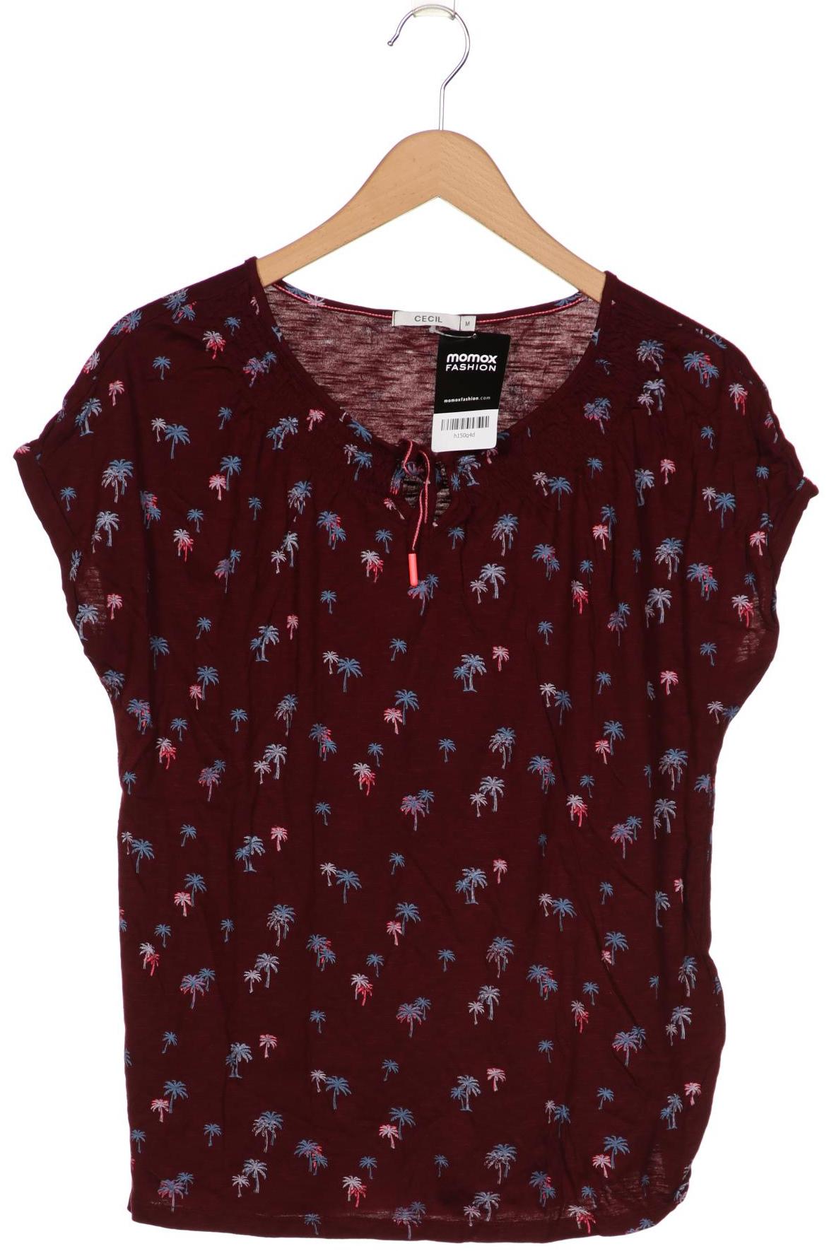 

Cecil Damen T-Shirt, bordeaux, Gr. 38