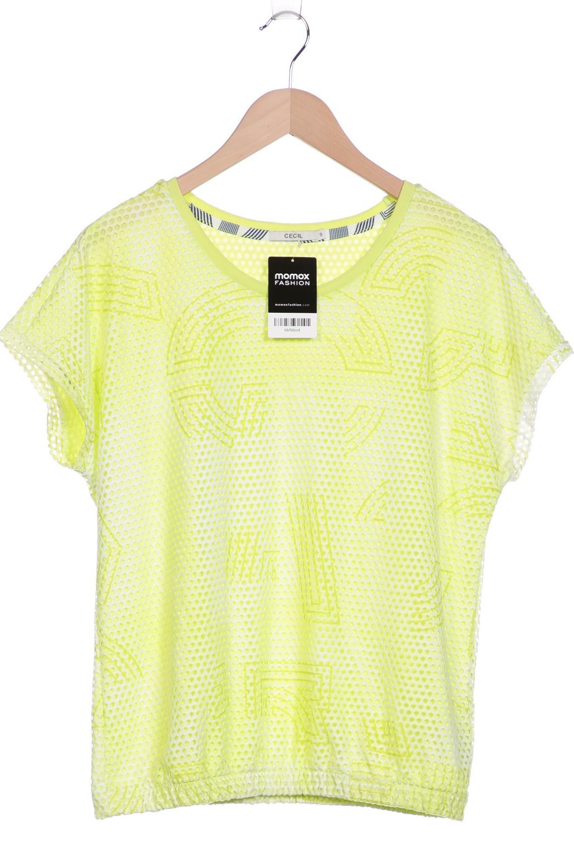 

Cecil Damen T-Shirt, gelb, Gr. 36