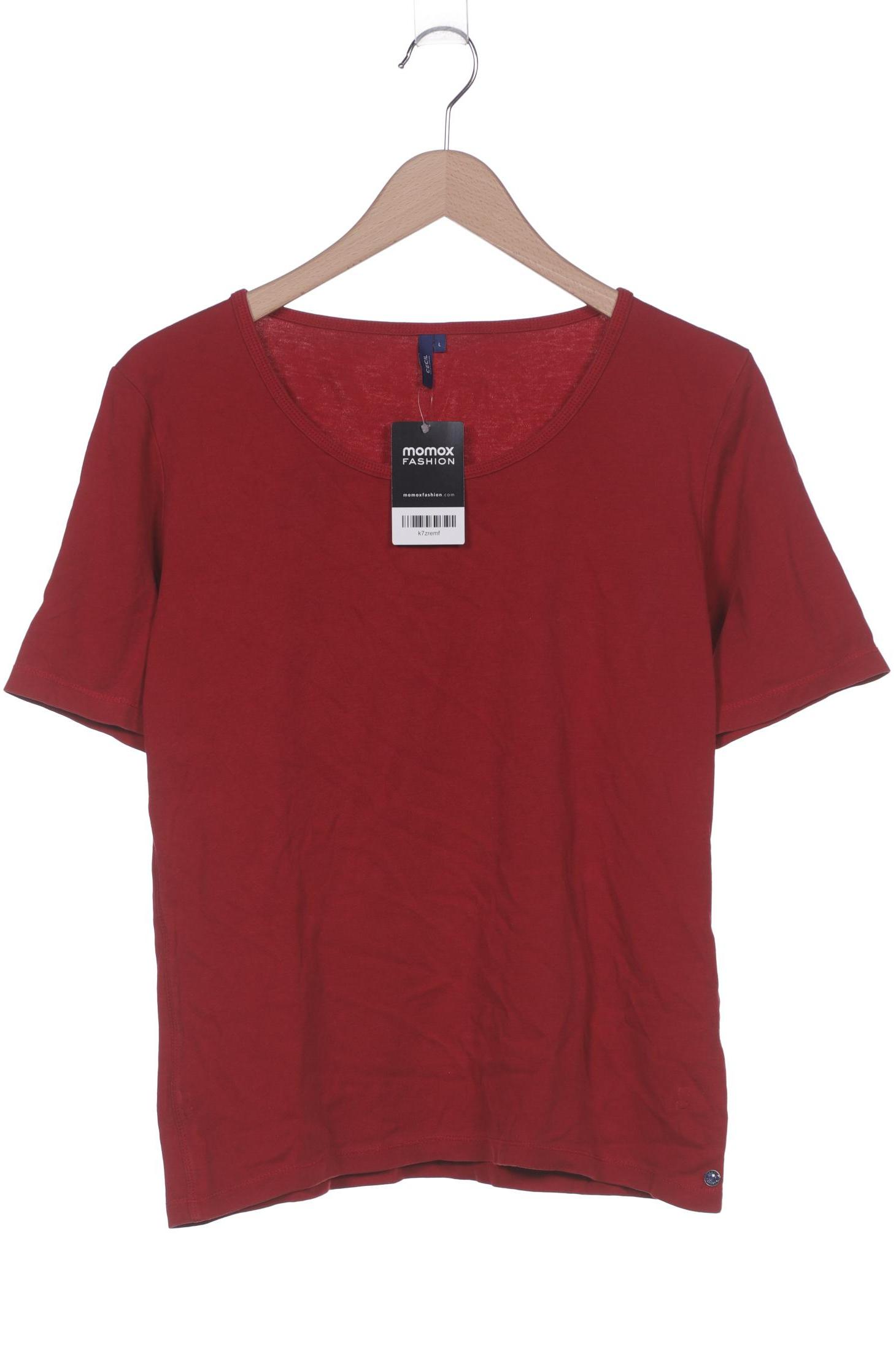

Cecil Damen T-Shirt, rot, Gr. 42