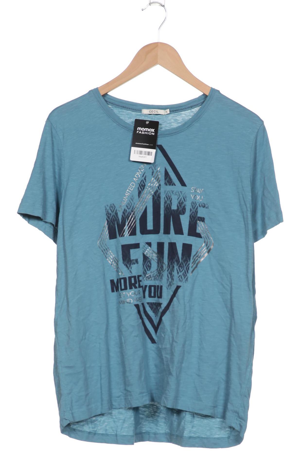 

CECIL Damen T-Shirt, blau