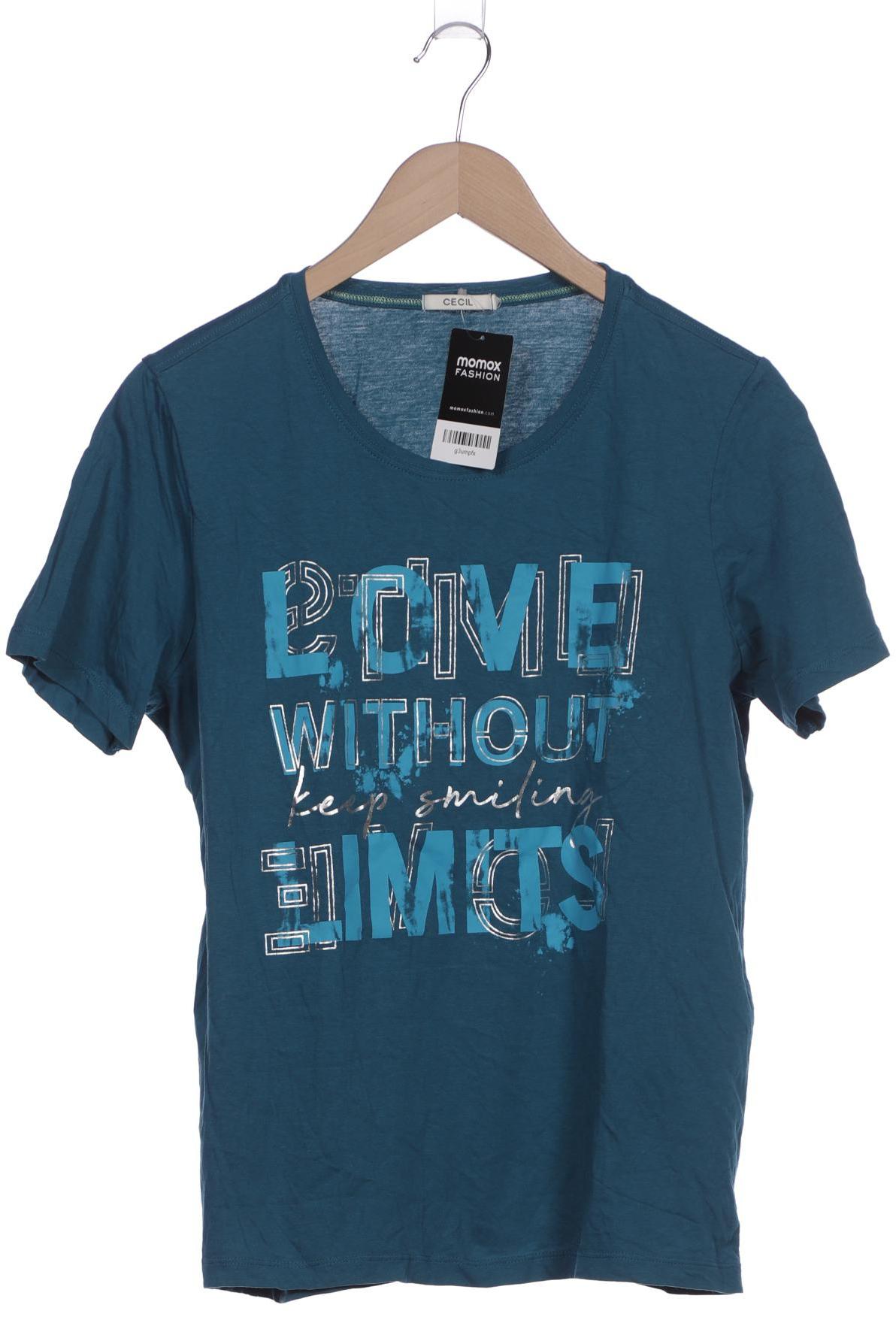

Cecil Damen T-Shirt, blau, Gr. 46