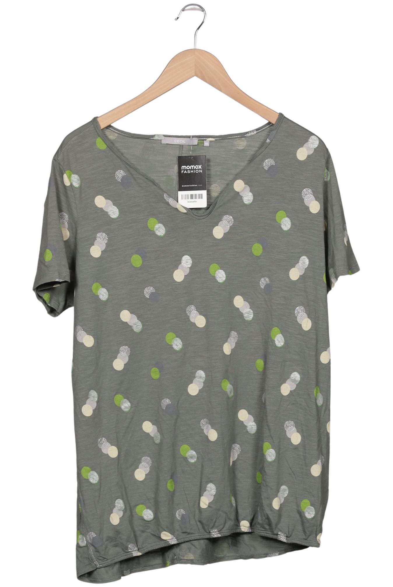 

Cecil Damen T-Shirt, grün, Gr. 46