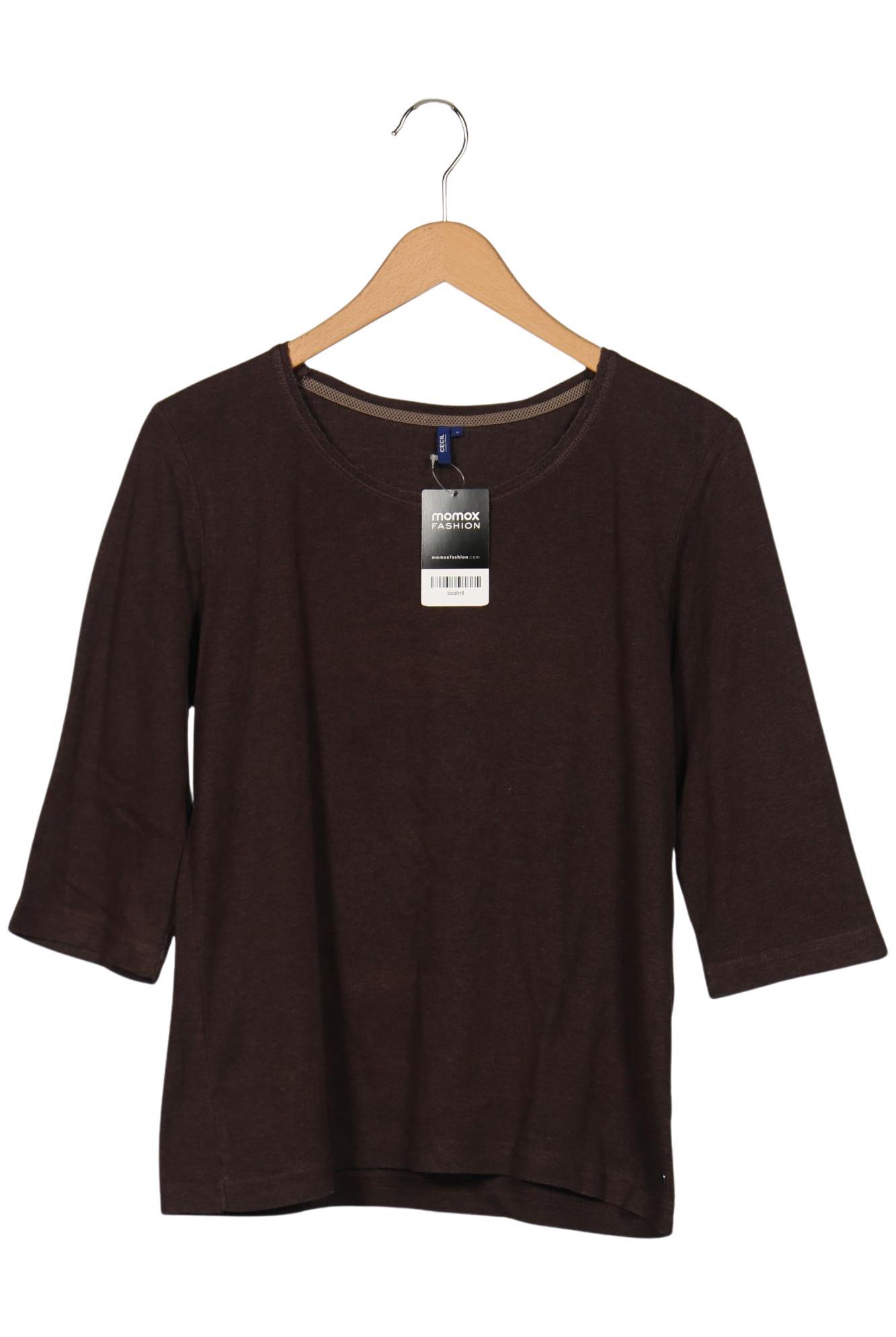 

Cecil Damen T-Shirt, braun, Gr. 42