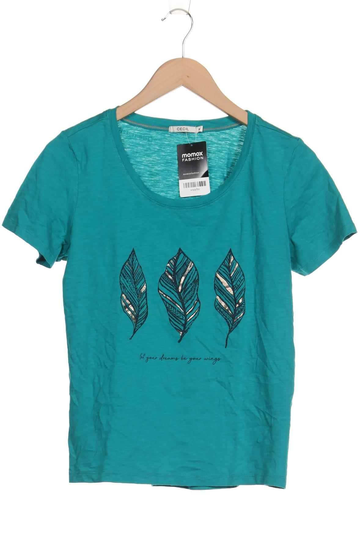 

Cecil Damen T-Shirt, türkis, Gr. 38