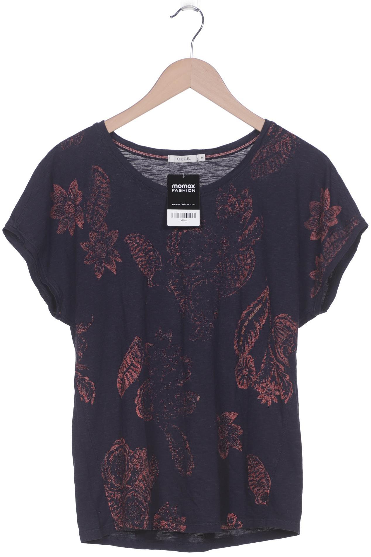 

CECIL Damen T-Shirt, marineblau