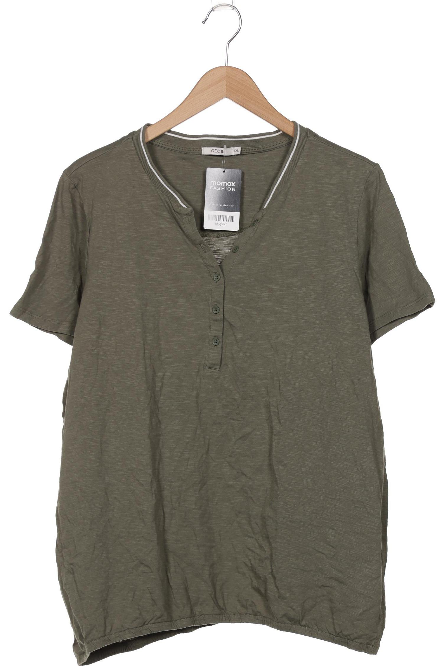 

Cecil Damen T-Shirt, grün, Gr. 46