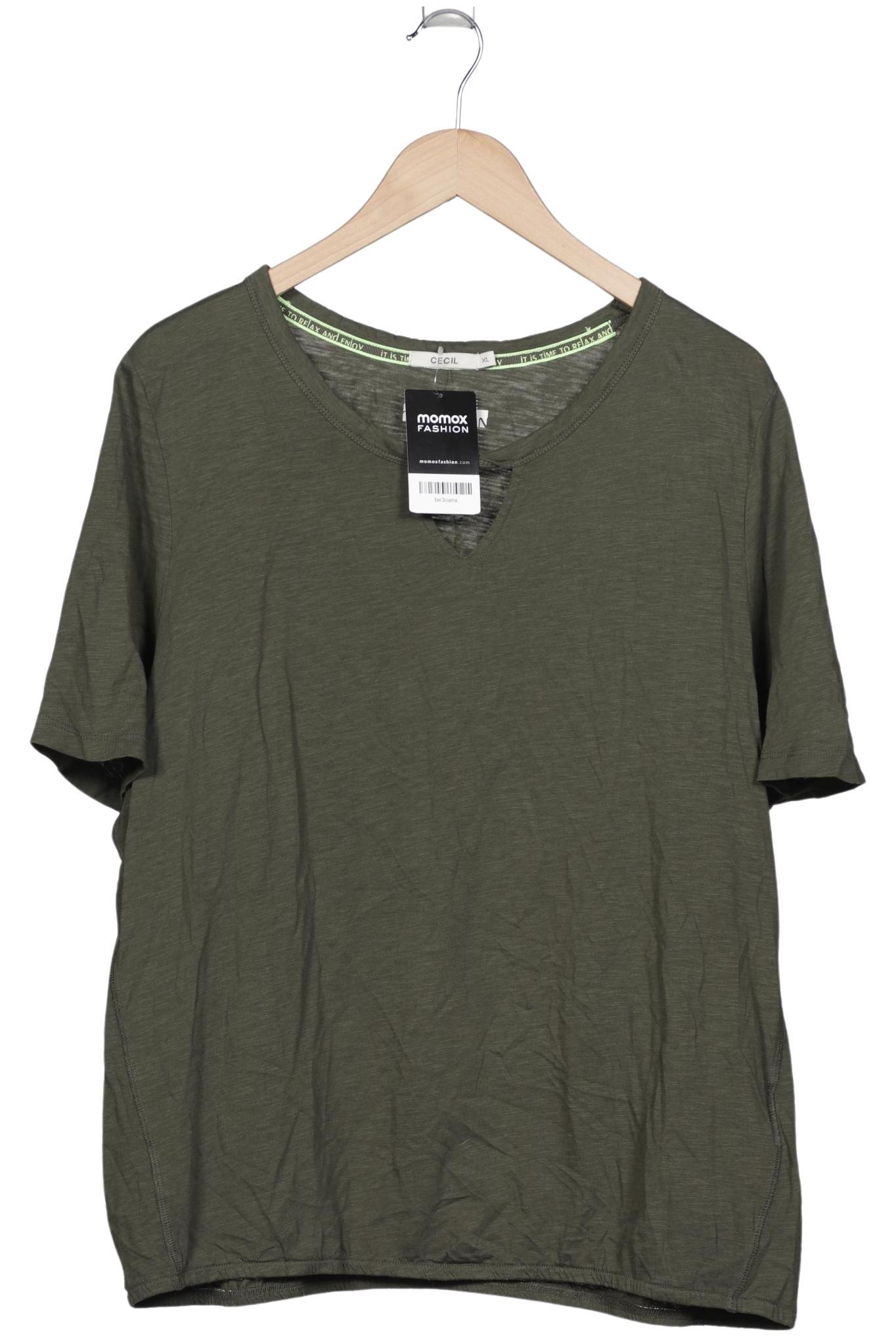 

Cecil Damen T-Shirt, grün, Gr. 44