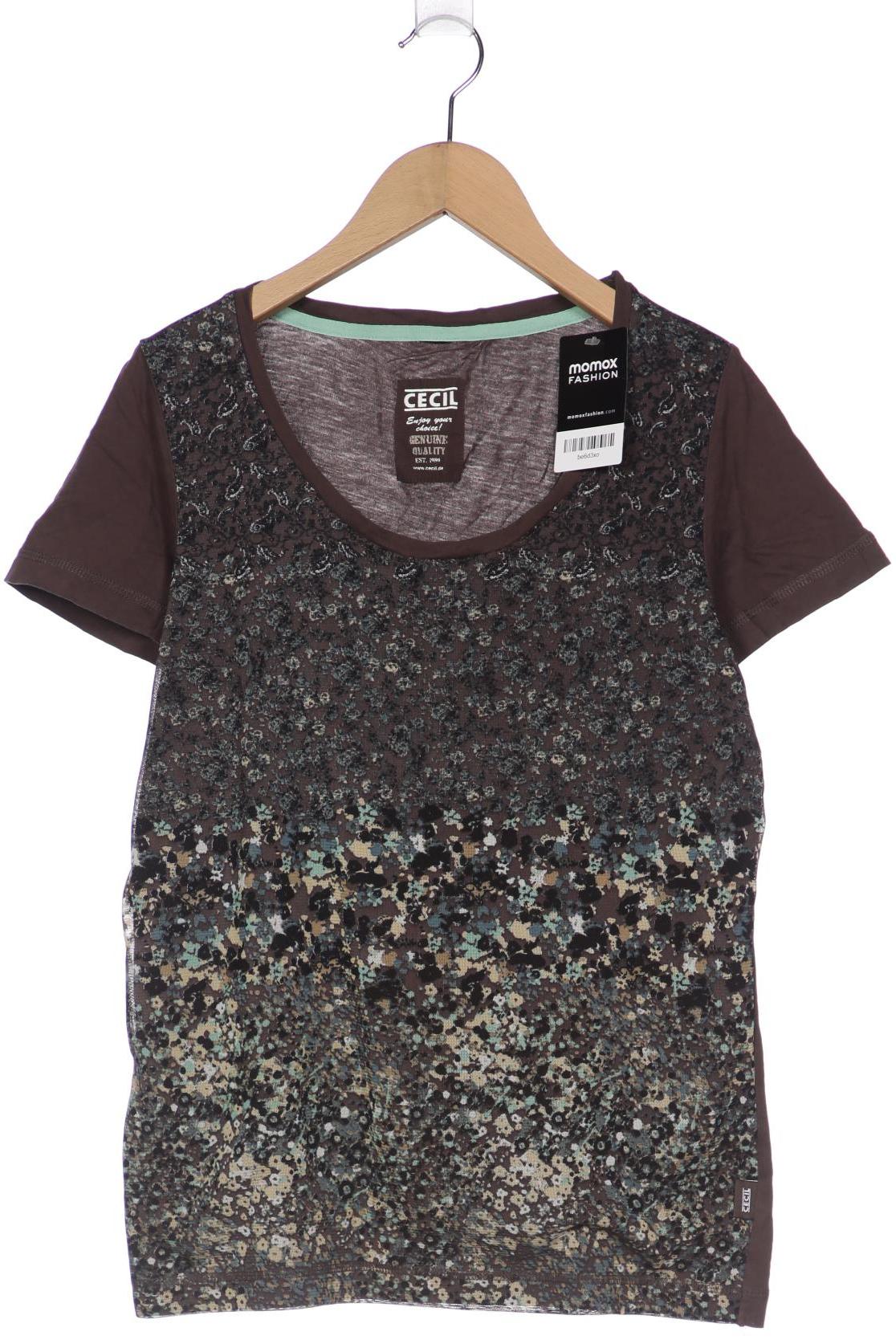 

CECIL Damen T-Shirt, braun