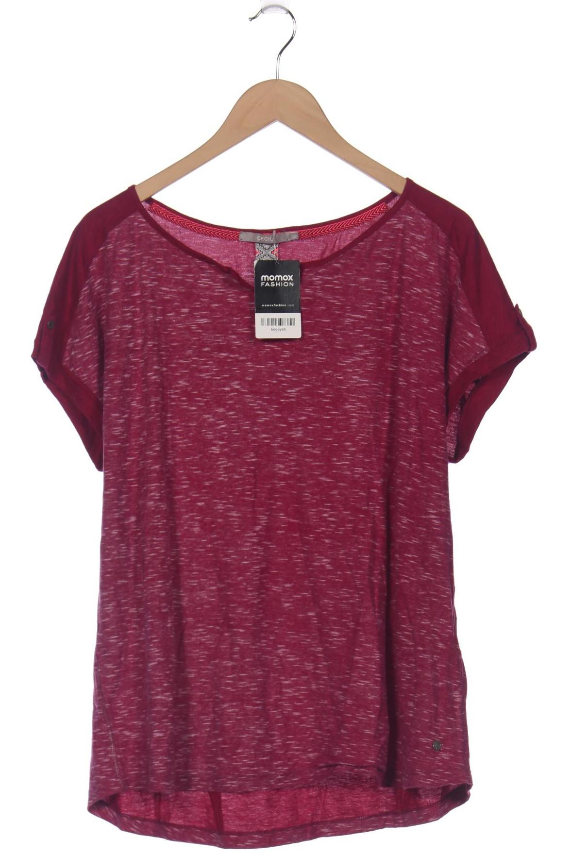 

Cecil Damen T-Shirt, bordeaux, Gr. 42