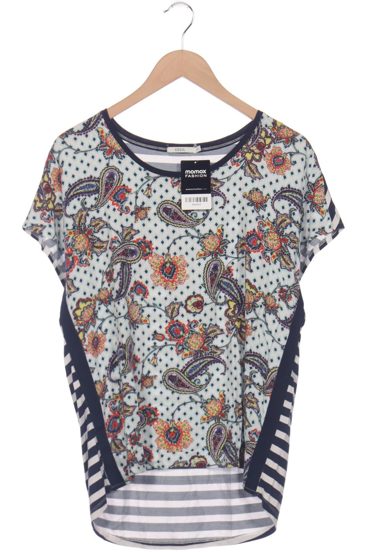 

Cecil Damen T-Shirt, mehrfarbig, Gr. 42