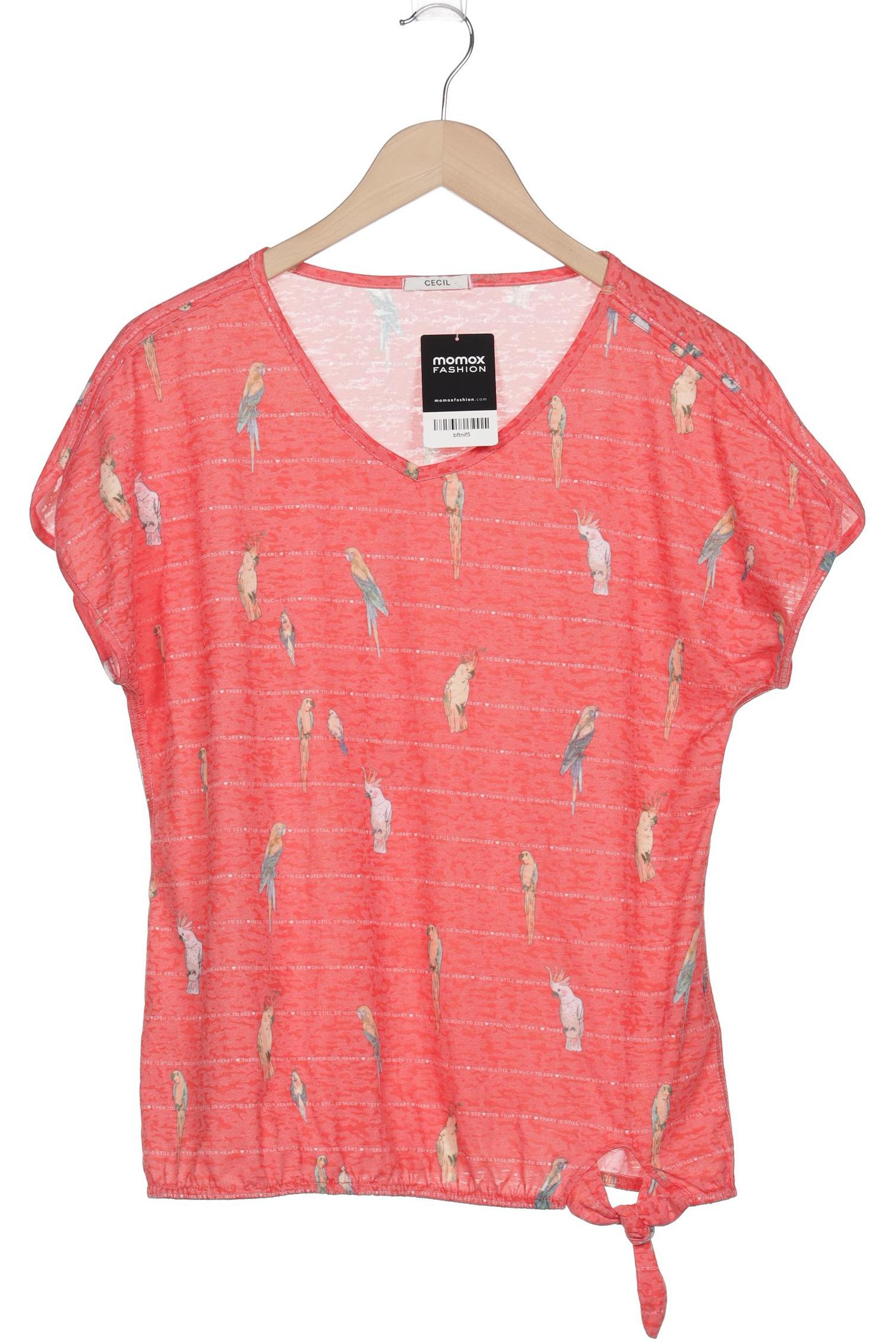 

Cecil Damen T-Shirt, rot, Gr. 38