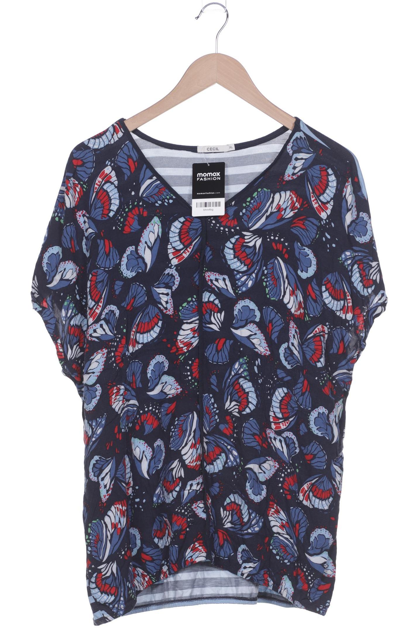 

CECIL Damen T-Shirt, marineblau