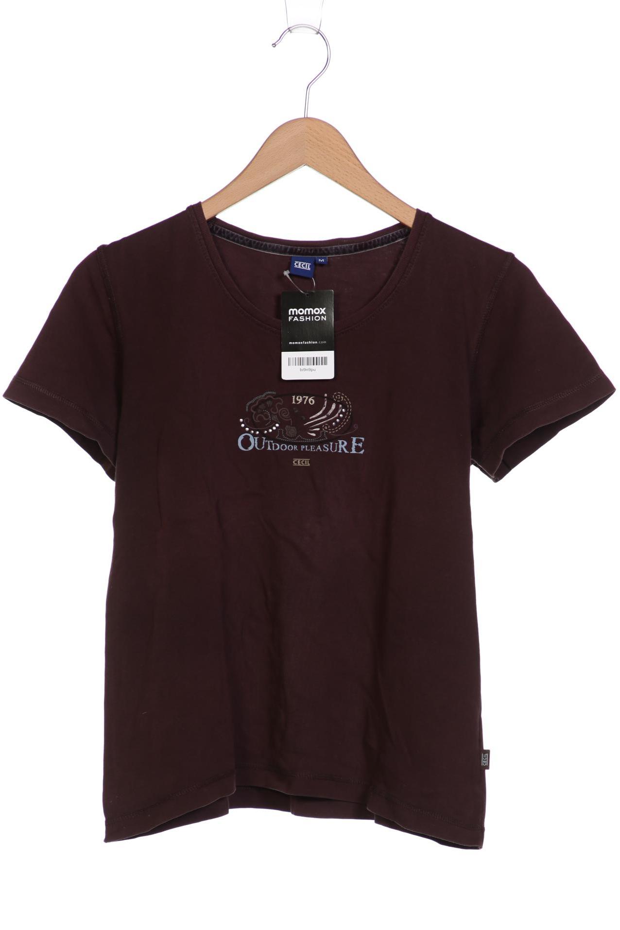 

CECIL Damen T-Shirt, braun