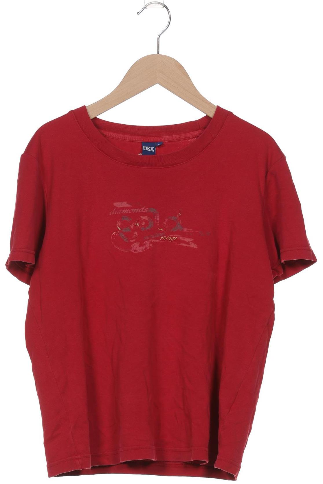 

Cecil Damen T-Shirt, rot, Gr. 42