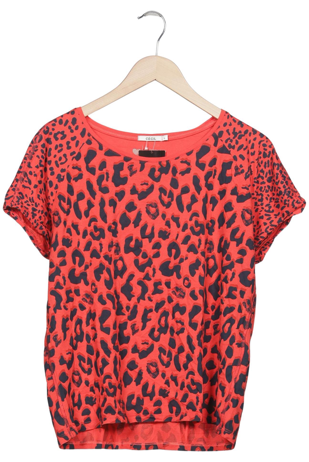 

Cecil Damen T-Shirt, rot, Gr. 42