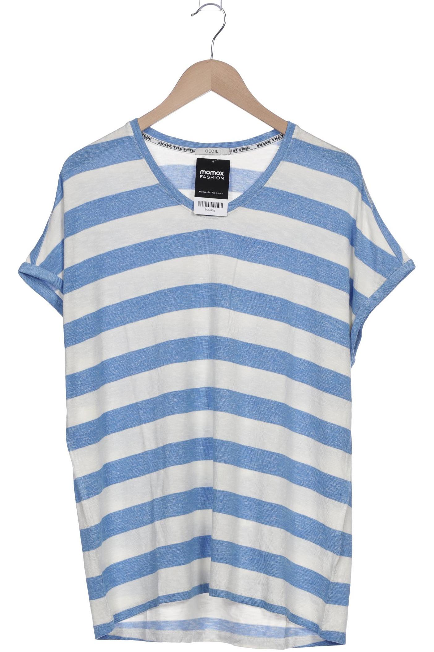 

CECIL Damen T-Shirt, hellblau