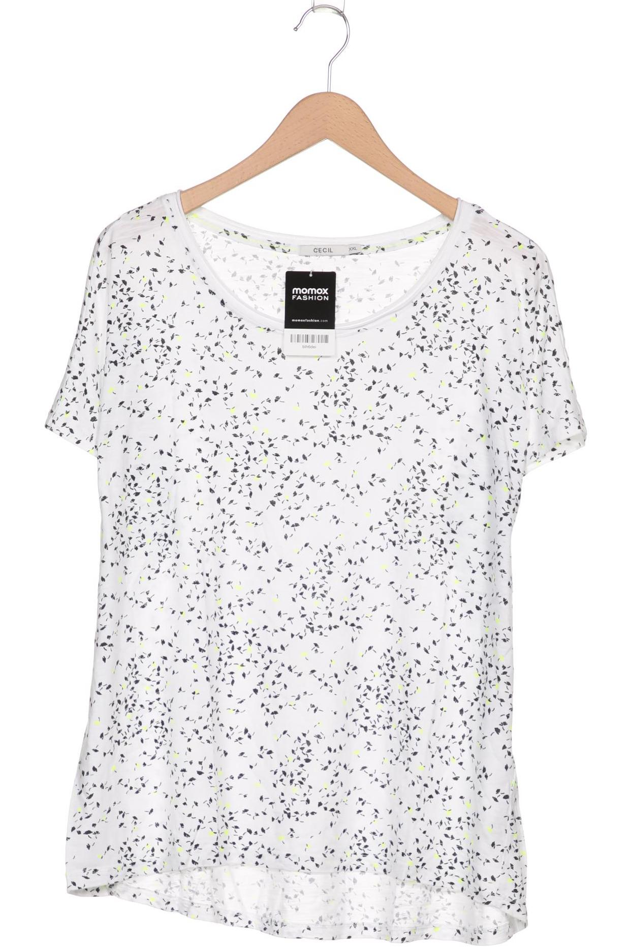 

CECIL Damen T-Shirt, weiß