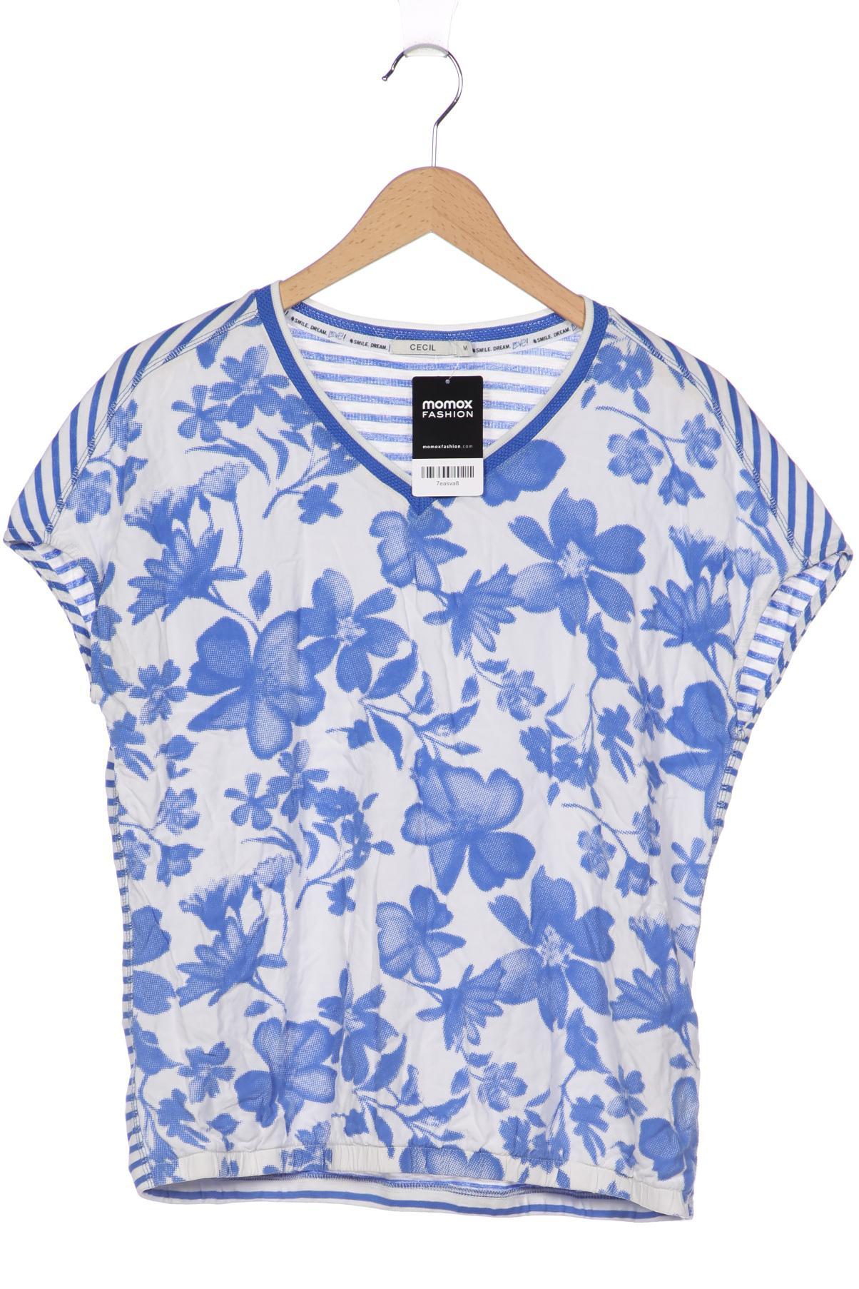 

CECIL Damen T-Shirt, blau