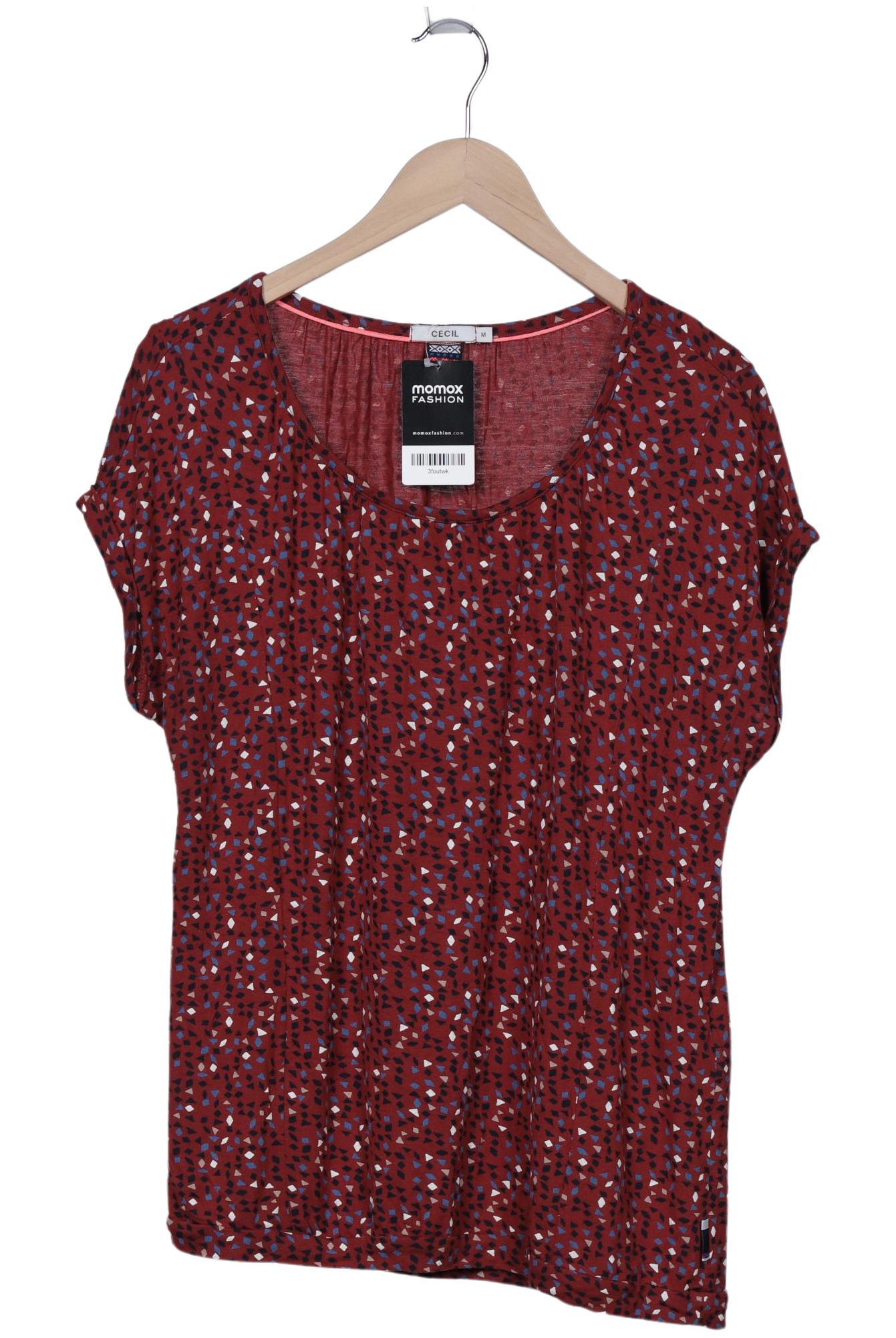 

Cecil Damen T-Shirt, bordeaux, Gr. 38