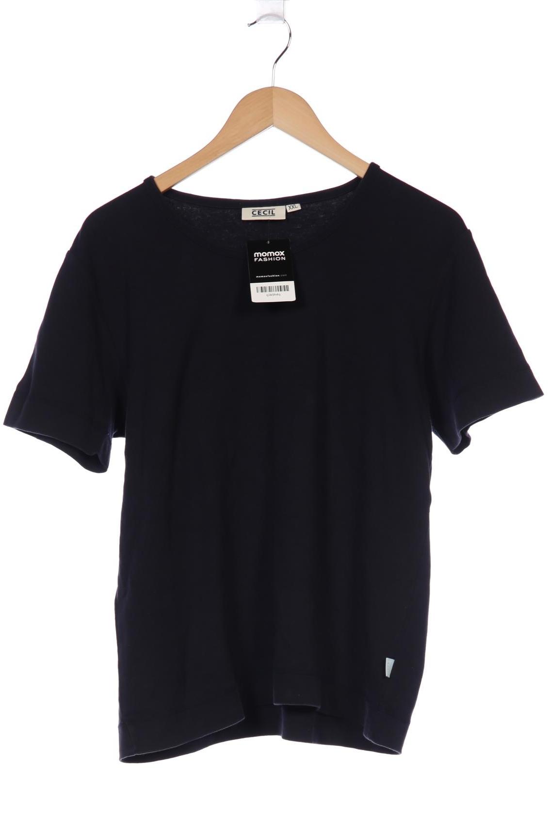 

Cecil Damen T-Shirt, marineblau, Gr. 46