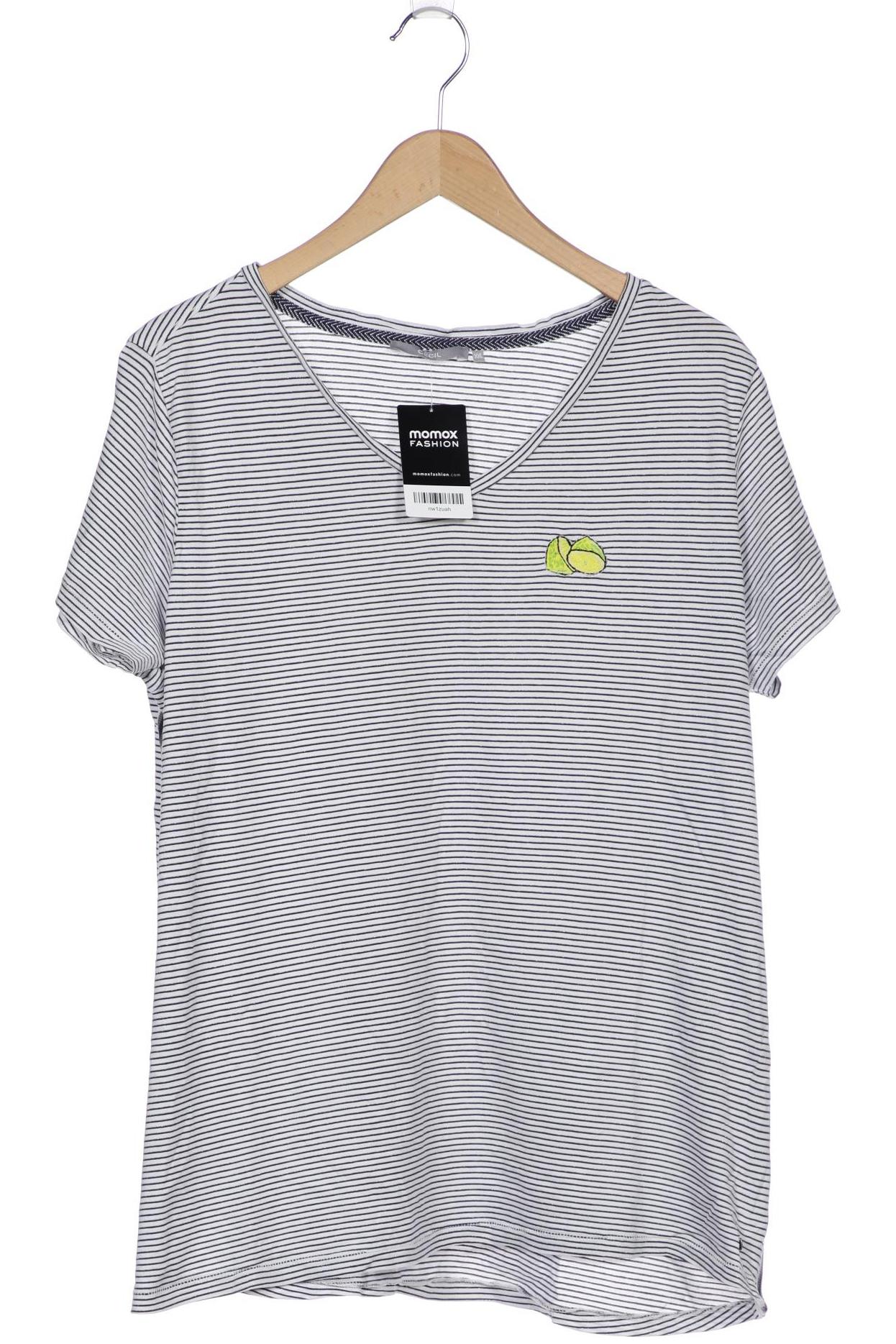 

CECIL Damen T-Shirt, weiß