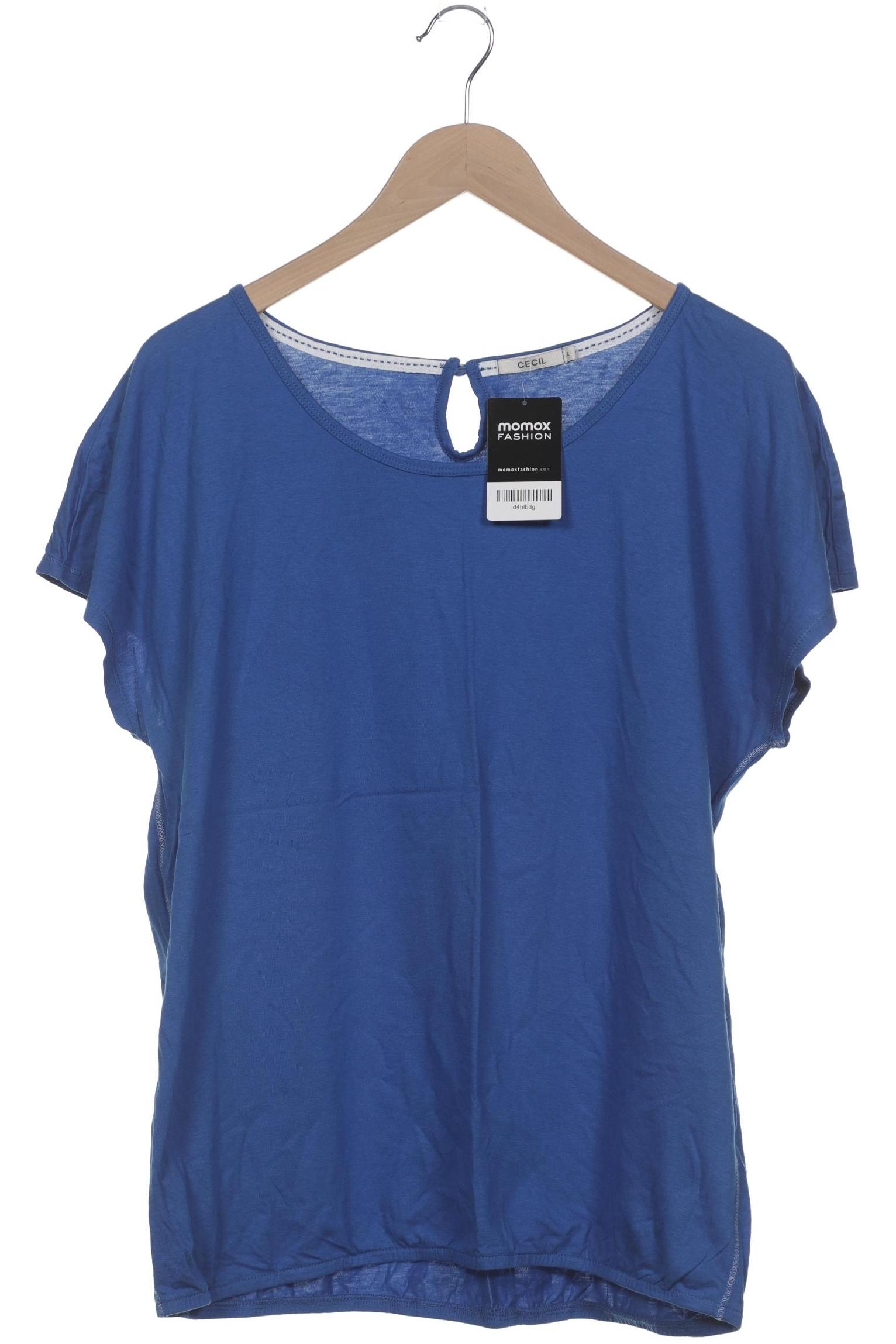 

Cecil Damen T-Shirt, blau, Gr. 44