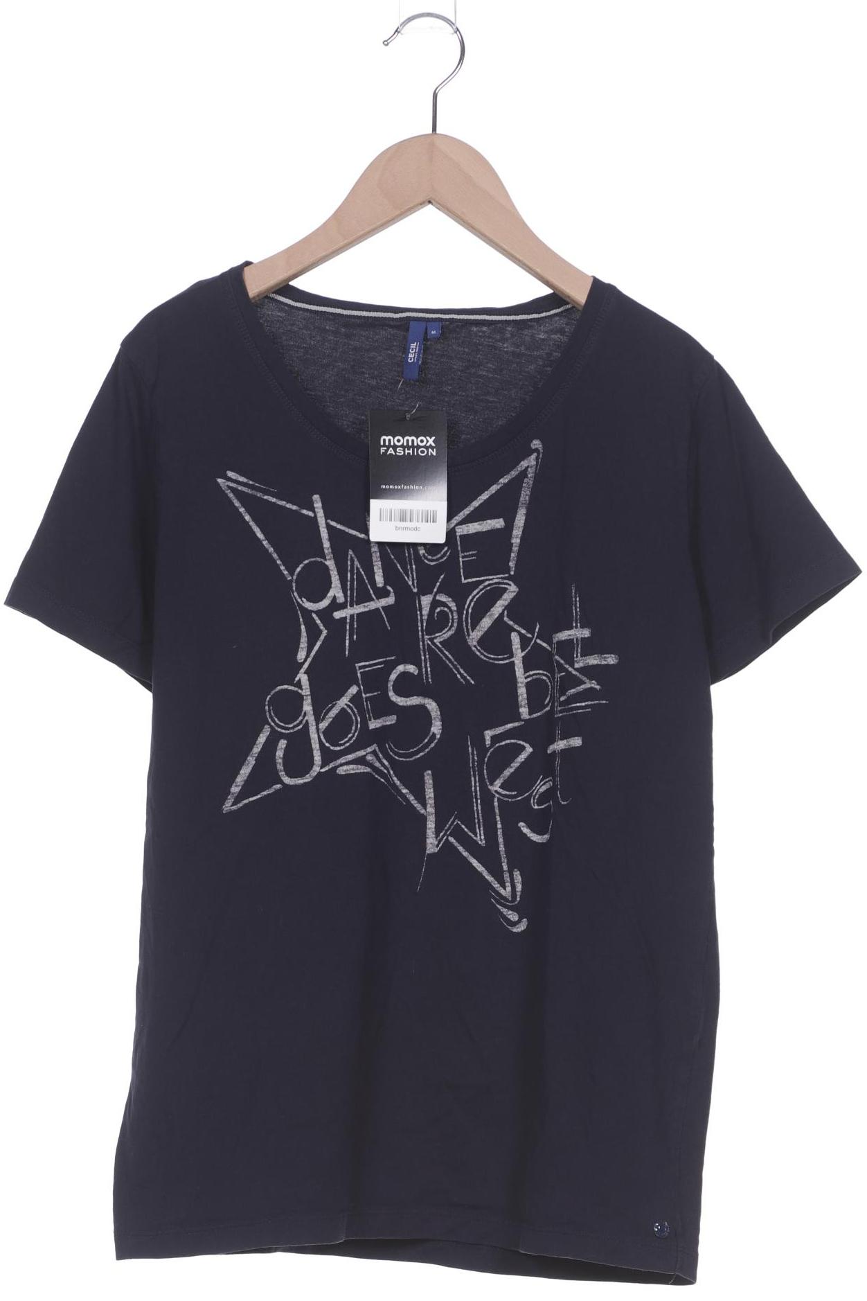 

Cecil Damen T-Shirt, marineblau, Gr. 38