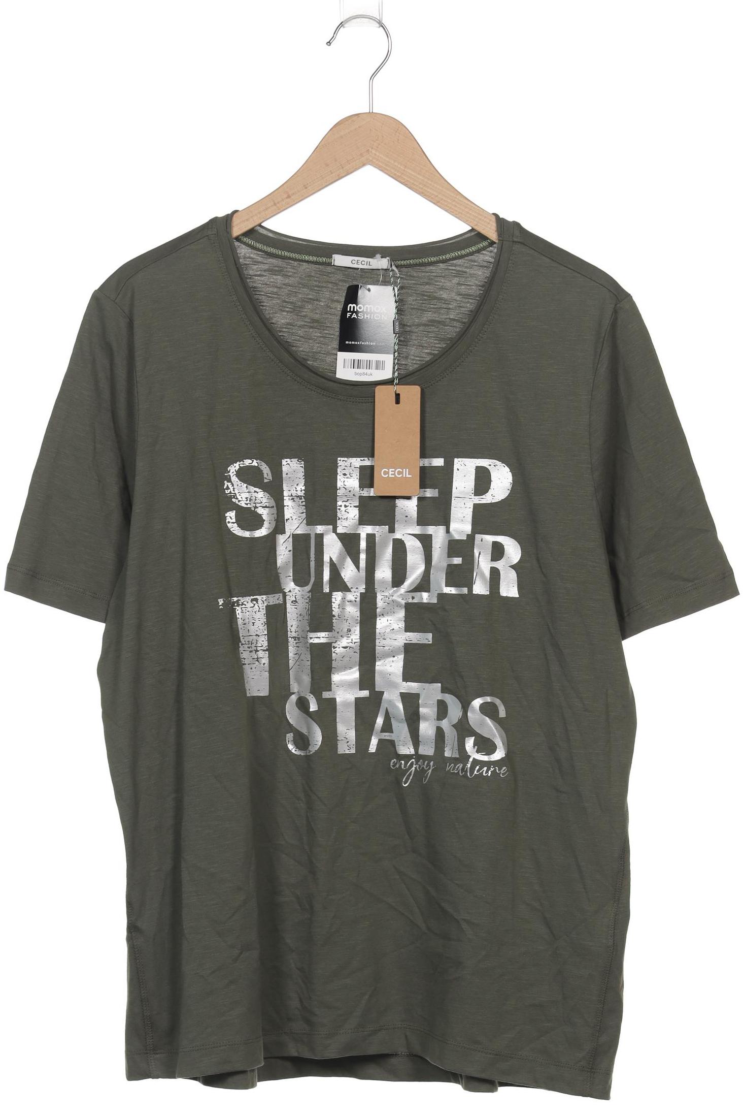 

Cecil Damen T-Shirt, grün, Gr. 46