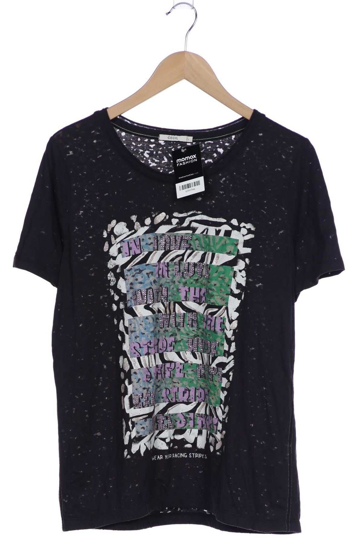 

Cecil Damen T-Shirt, grau, Gr. 42