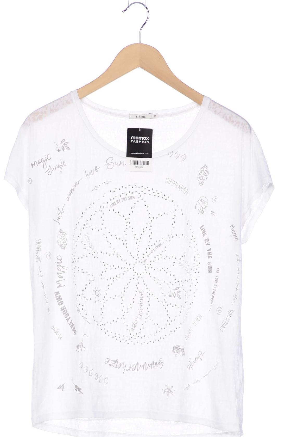 

CECIL Damen T-Shirt, weiß