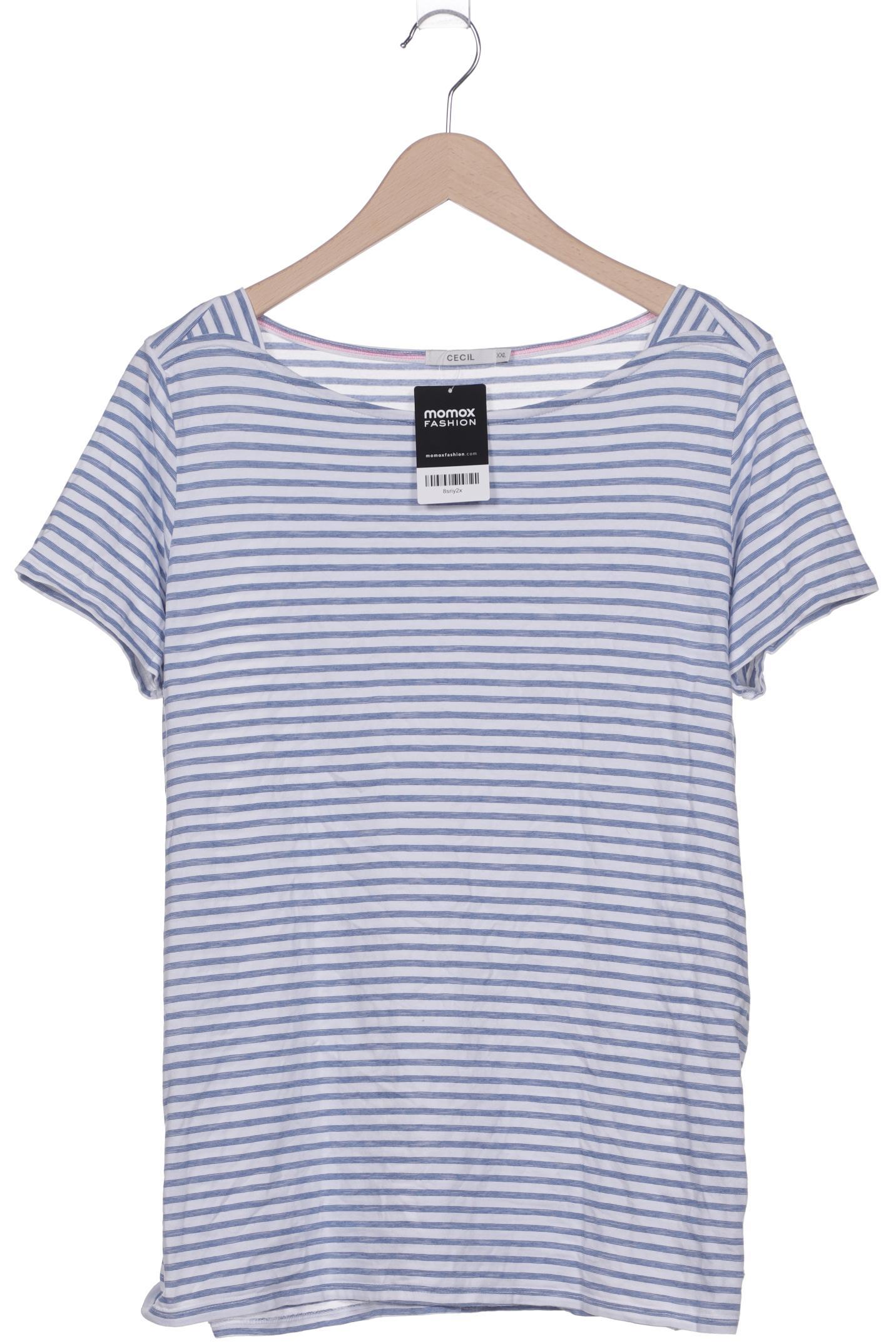 

Cecil Damen T-Shirt, blau, Gr. 46