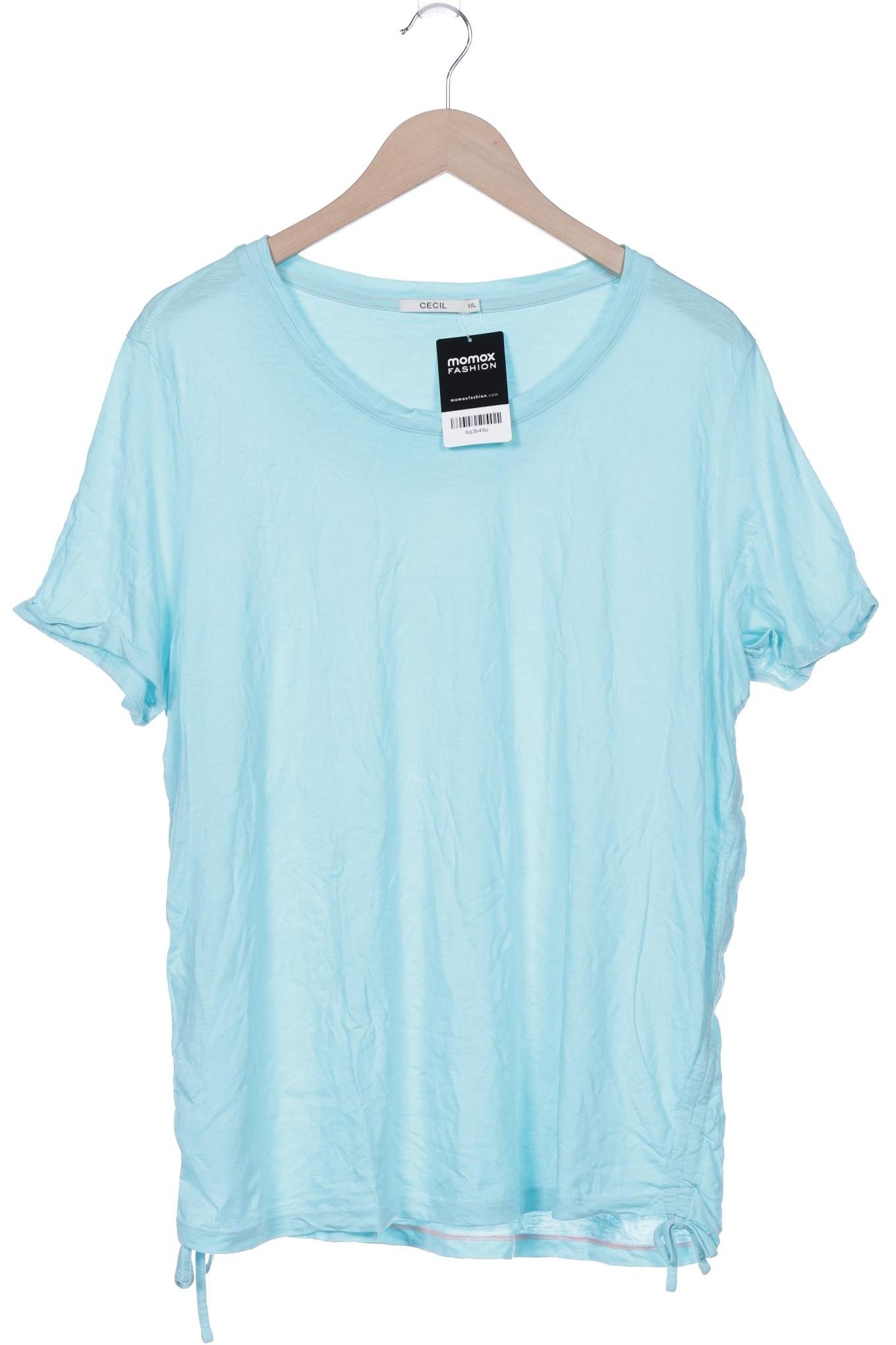 

Cecil Damen T-Shirt, blau, Gr. 46