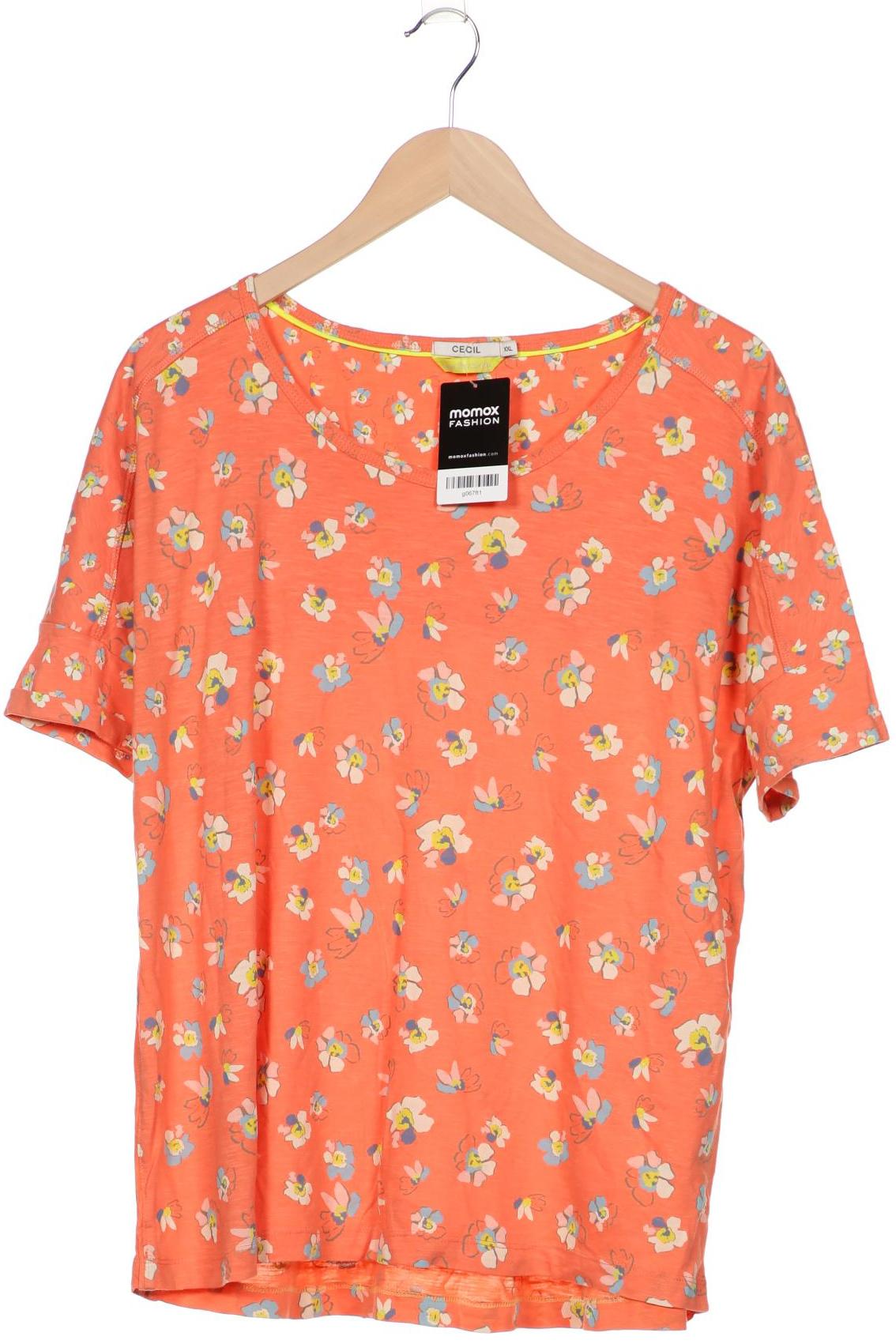 

CECIL Damen T-Shirt, orange