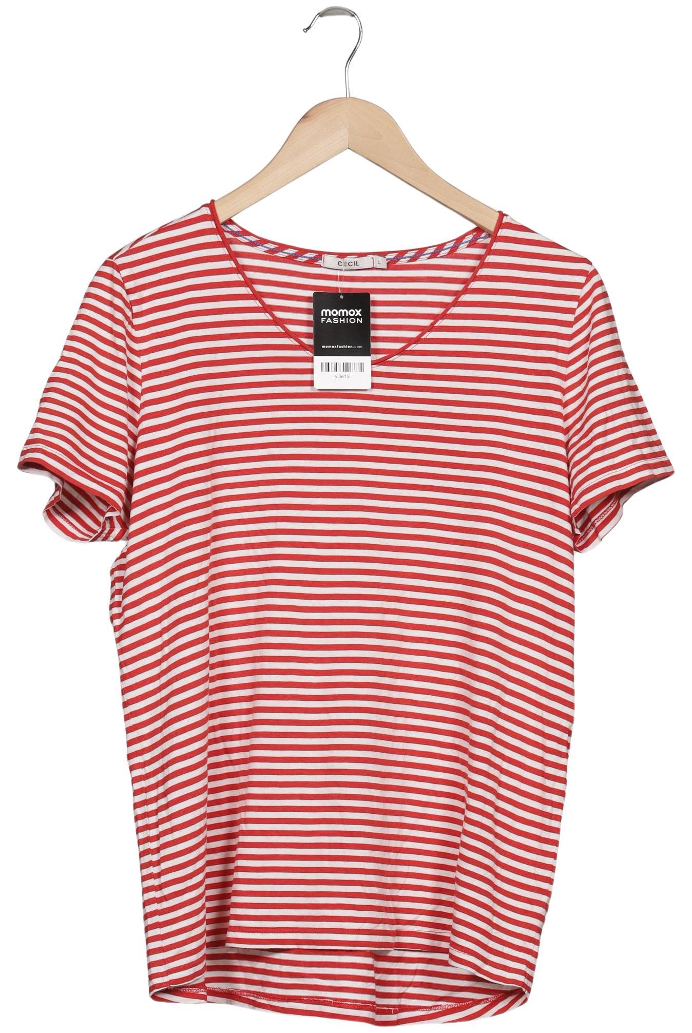 

Cecil Damen T-Shirt, rot, Gr. 42