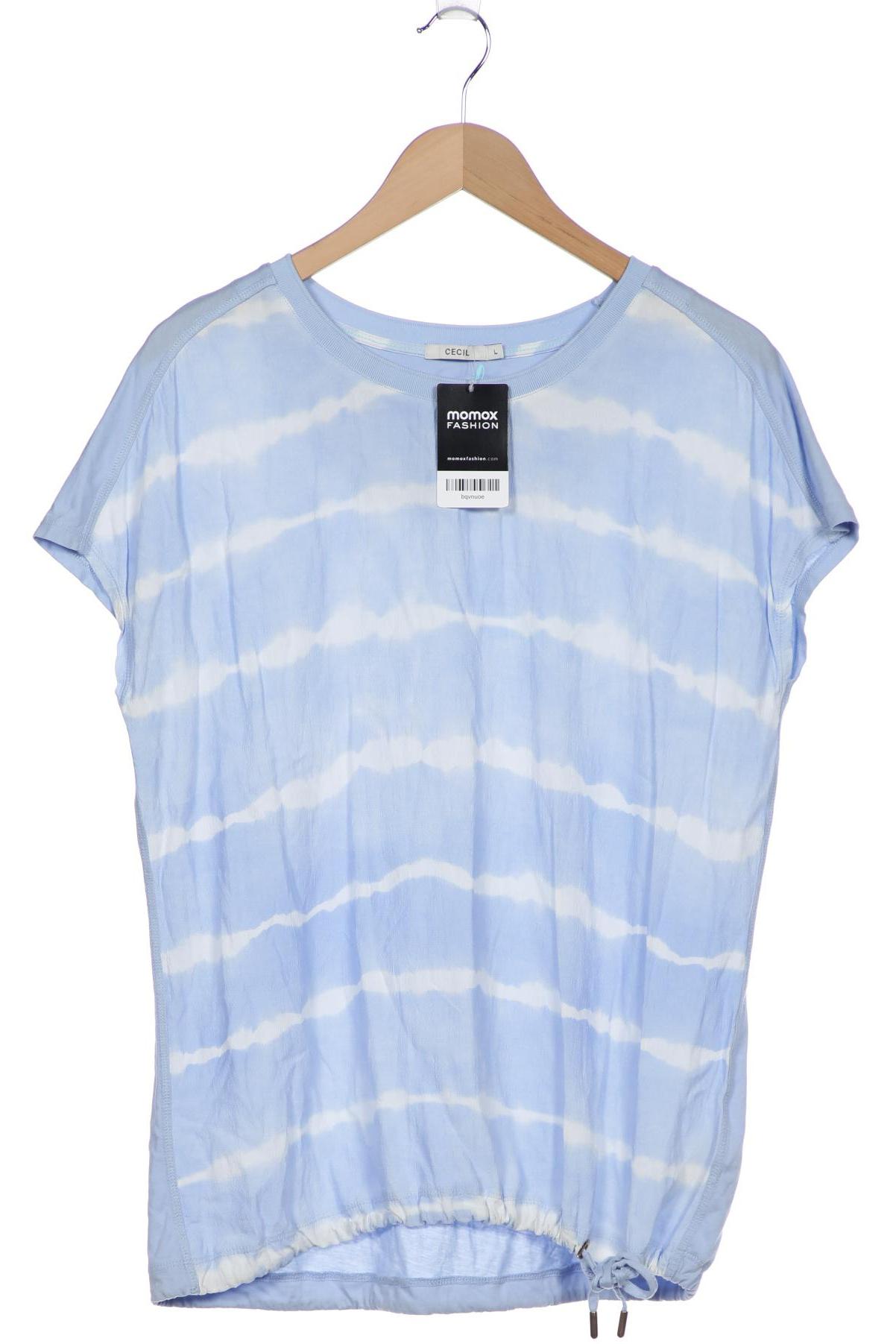 

CECIL Damen T-Shirt, hellblau