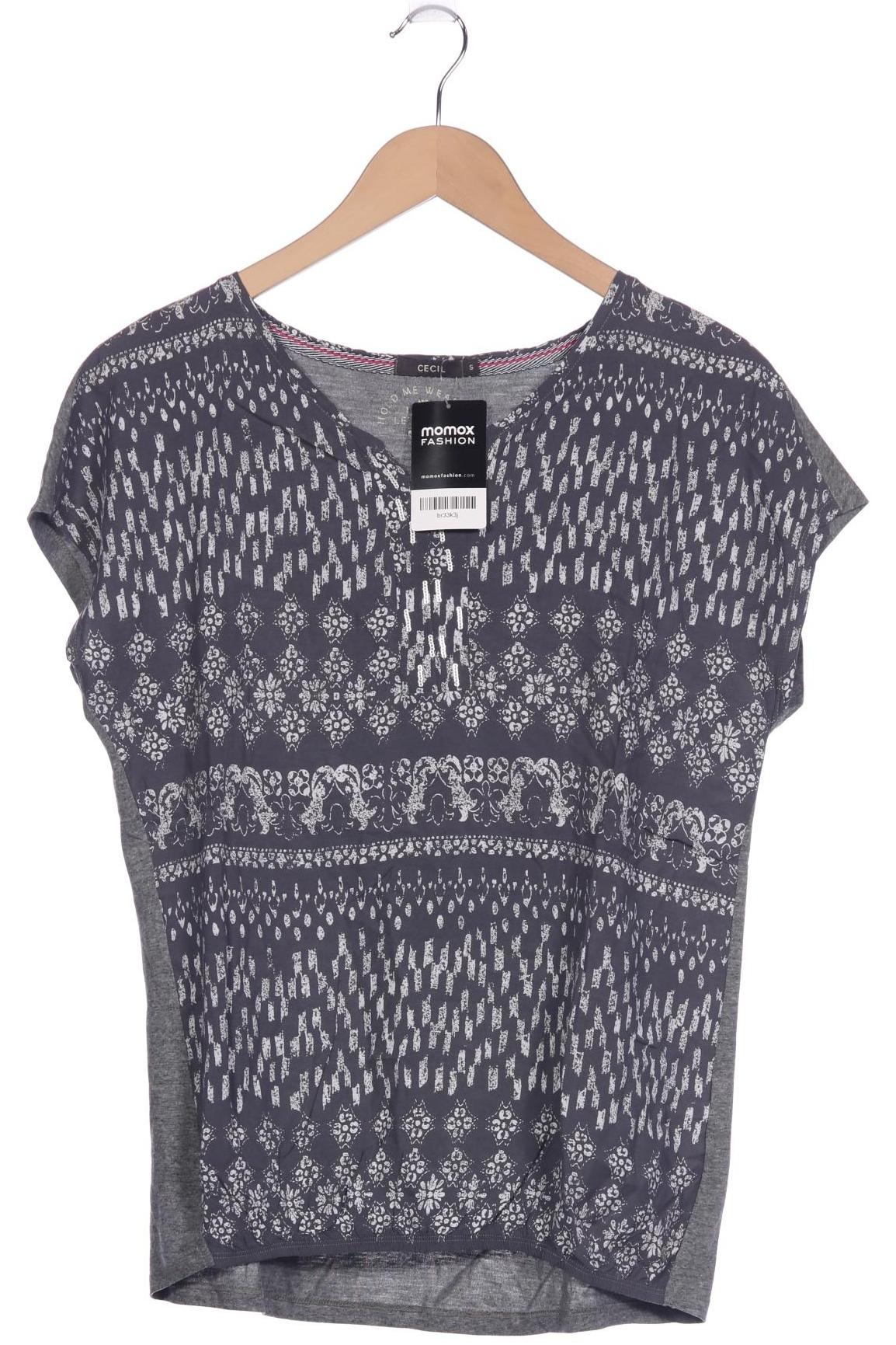 

Cecil Damen T-Shirt, grau, Gr. 36