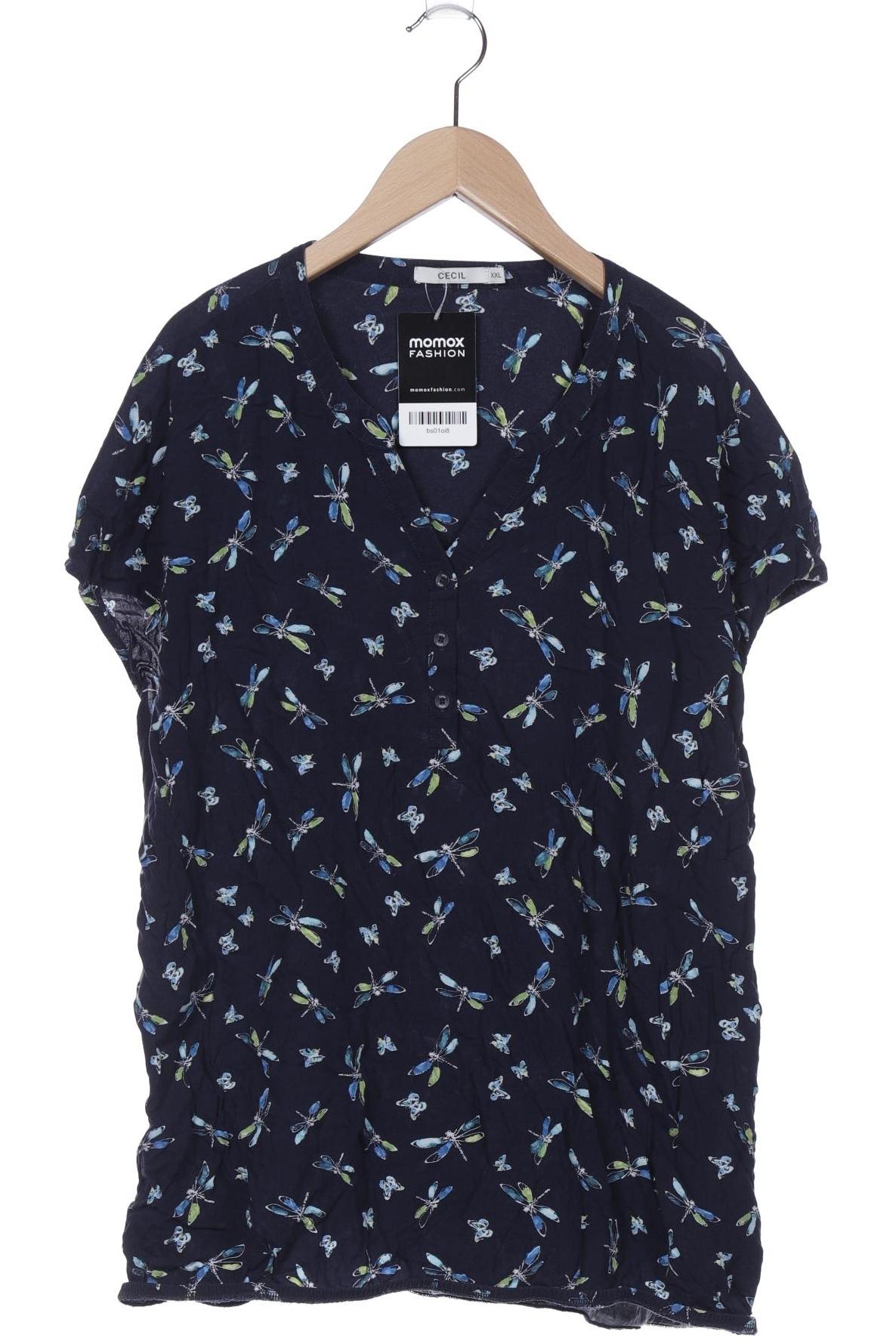

Cecil Damen T-Shirt, marineblau, Gr. 46