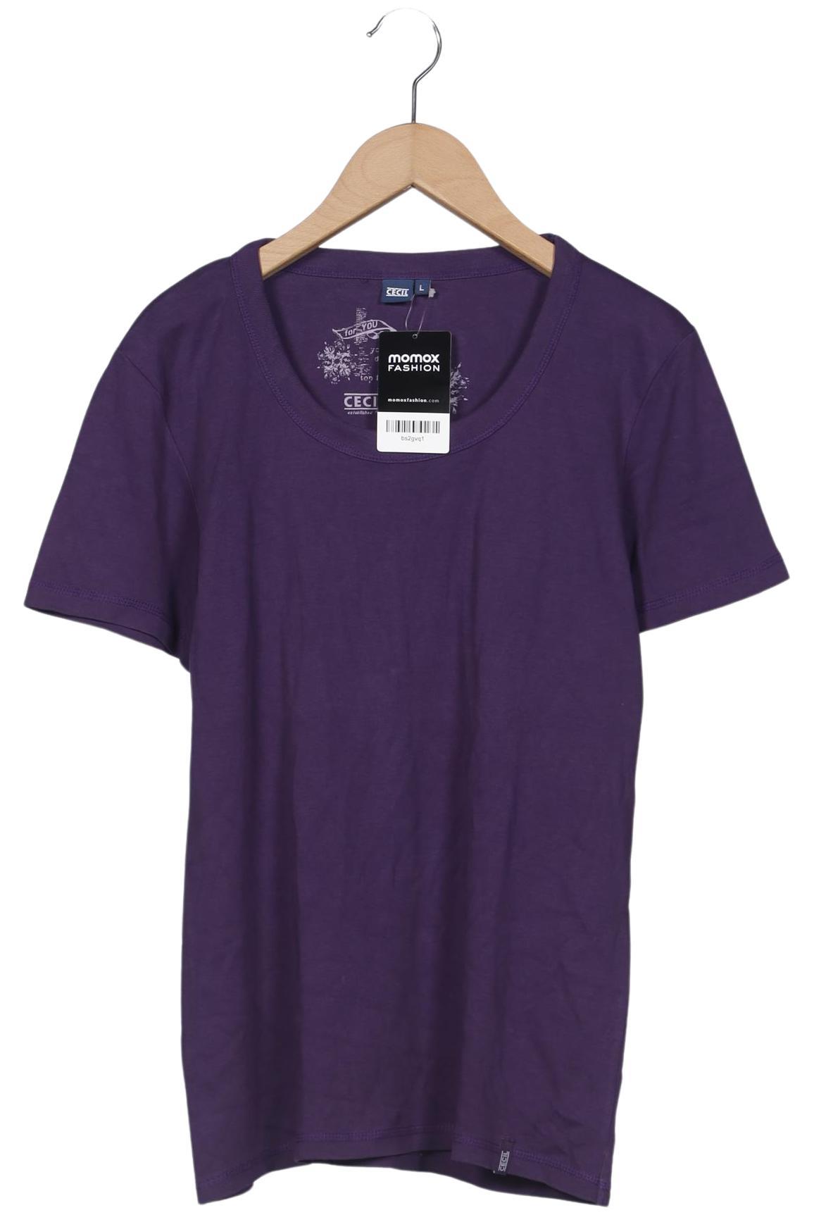 

Cecil Damen T-Shirt, flieder, Gr. 42
