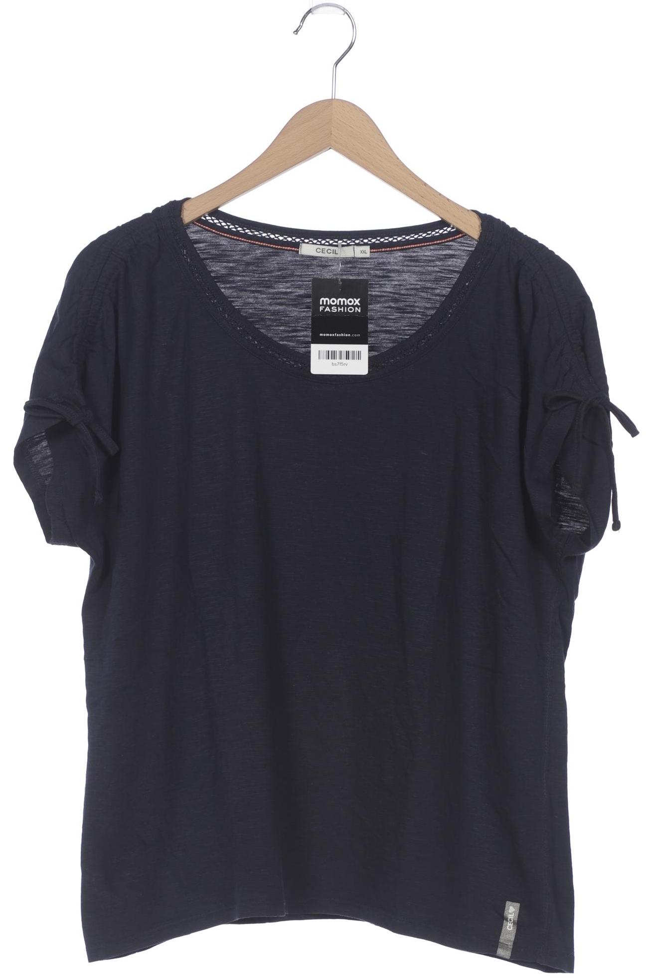 

Cecil Damen T-Shirt, marineblau, Gr. 46