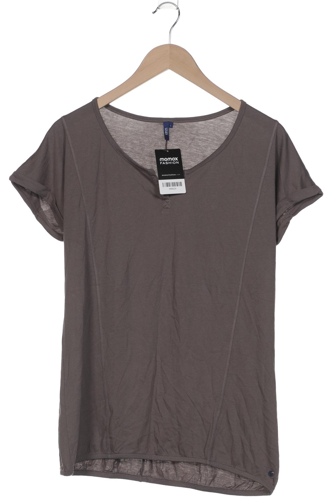 Thumbnail - Cecil Damen T-Shirt, grau, Gr. 42