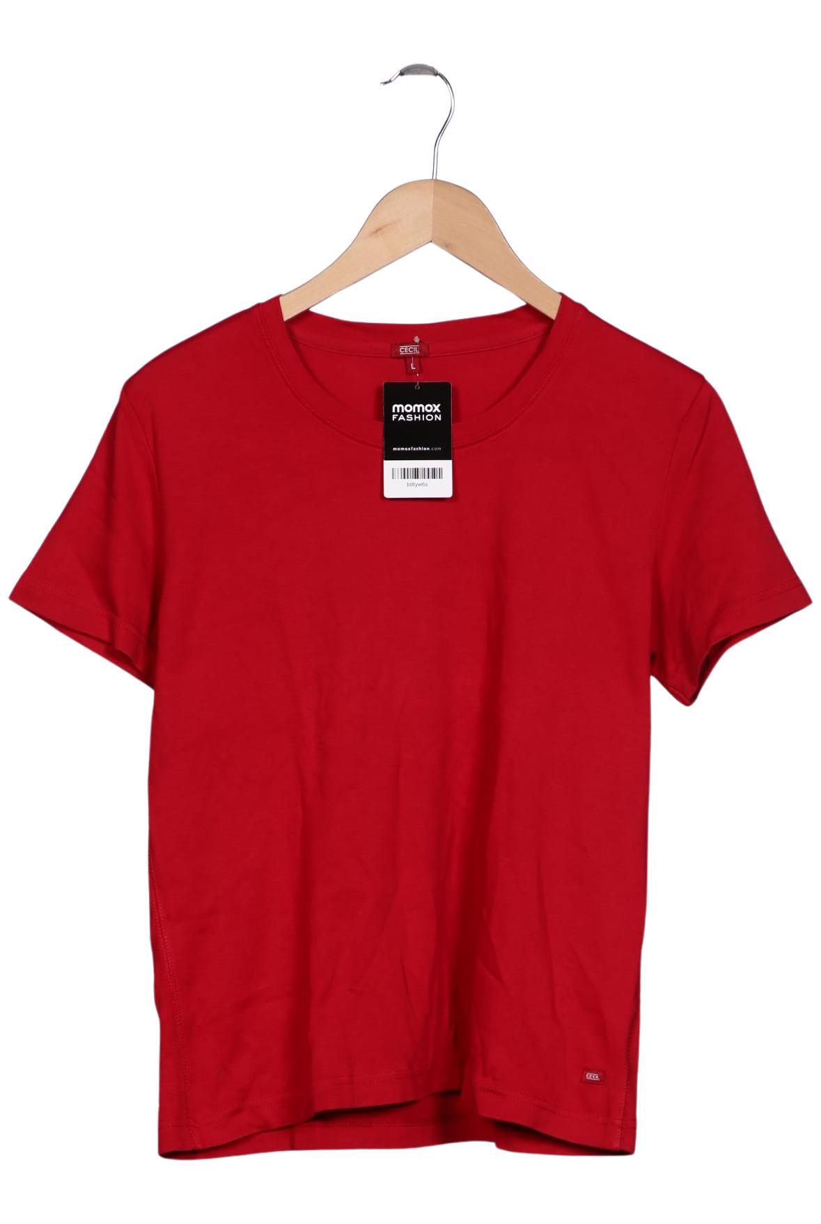 

Cecil Damen T-Shirt, rot, Gr. 42