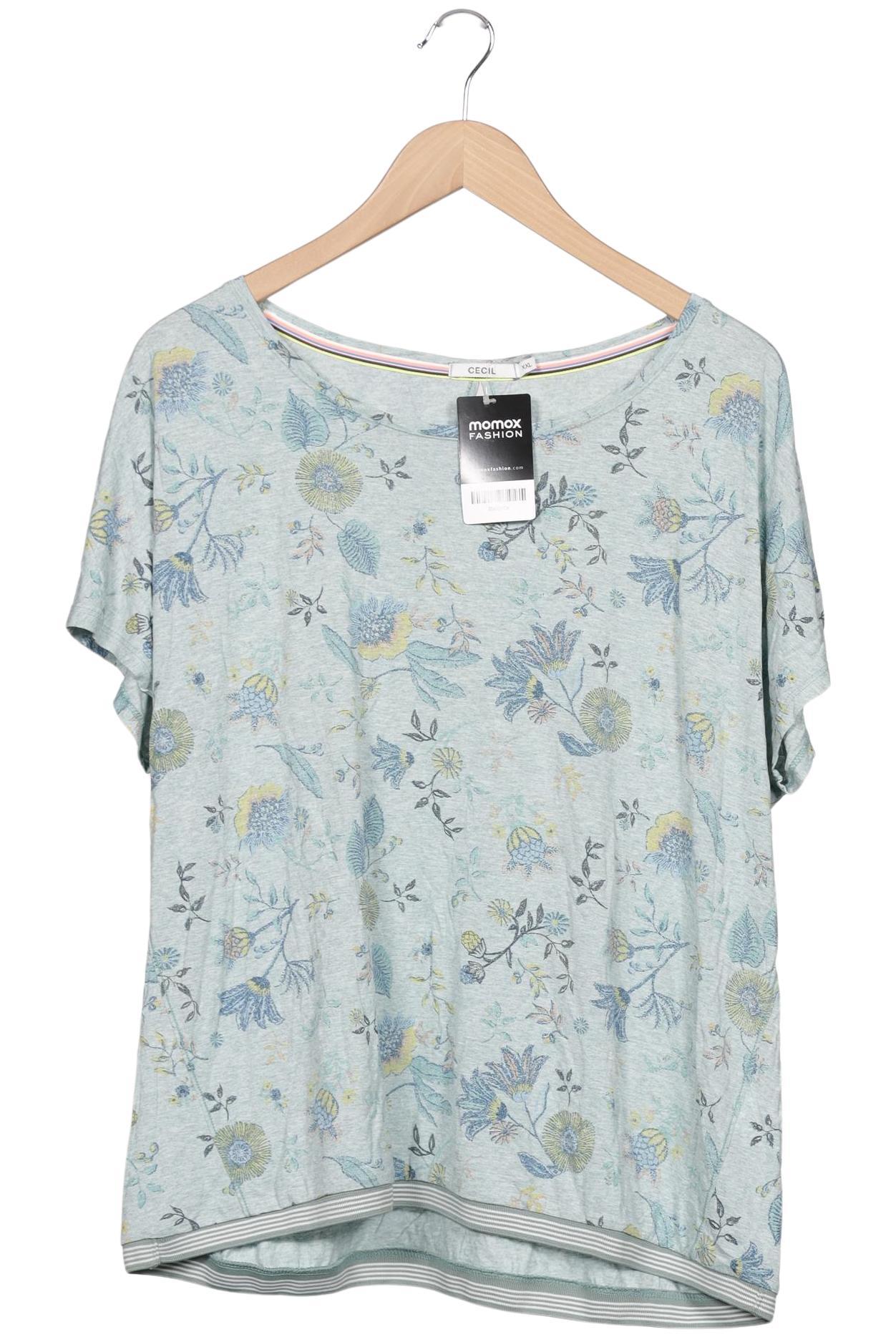 

Cecil Damen T-Shirt, hellgrün, Gr. 46