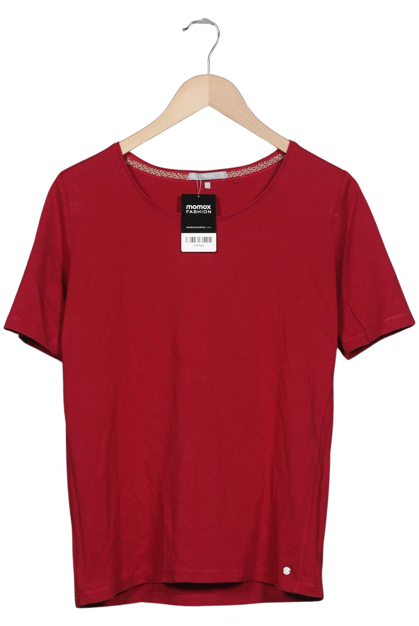 

Cecil Damen T-Shirt, bordeaux, Gr. 42