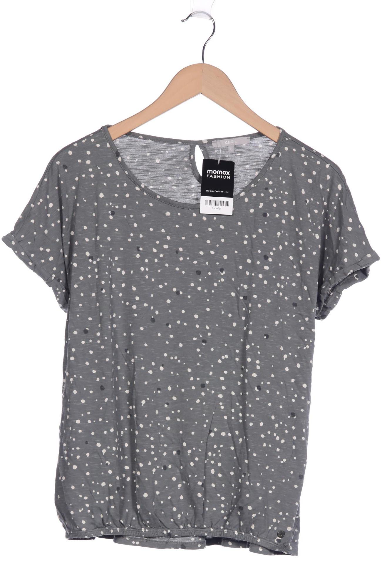 

Cecil Damen T-Shirt, grau, Gr. 42